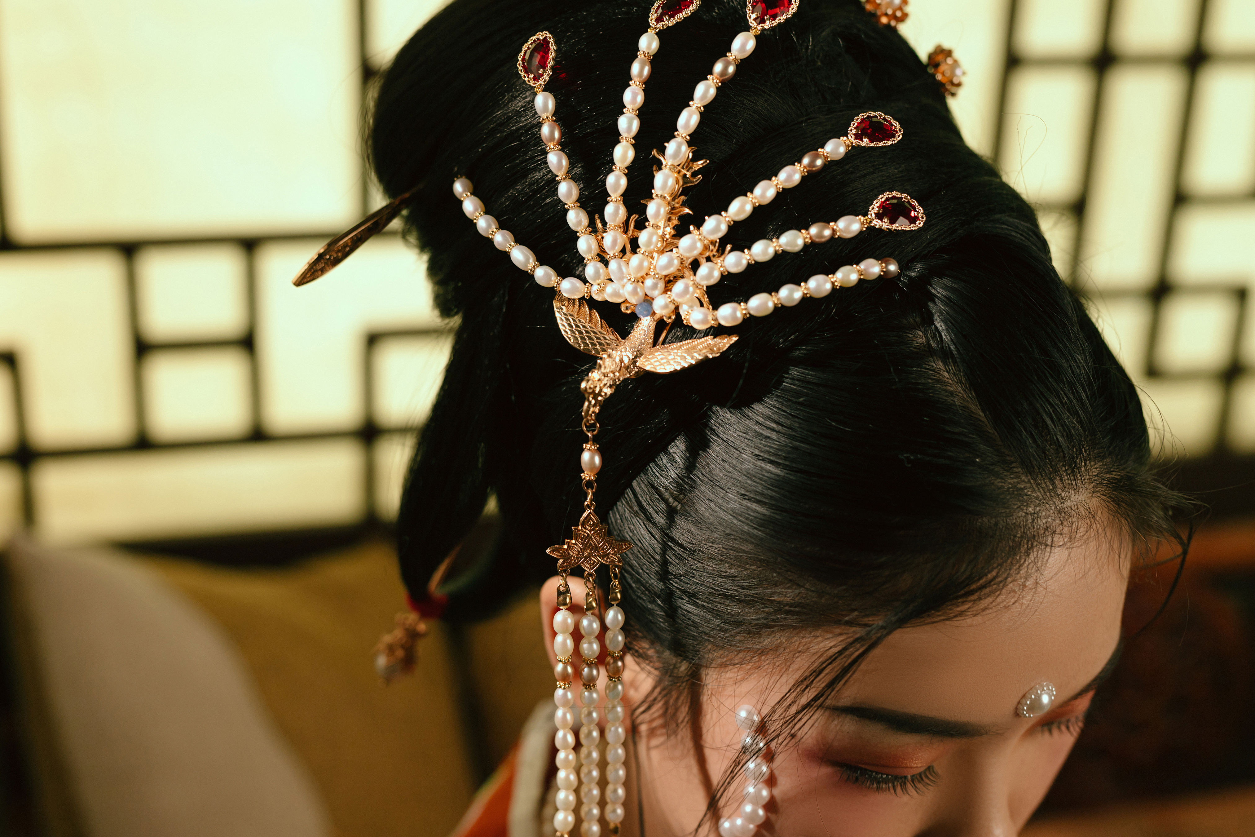 倾海的小健健呀_相望回首喵喵喵《红妆》美图作品图片1