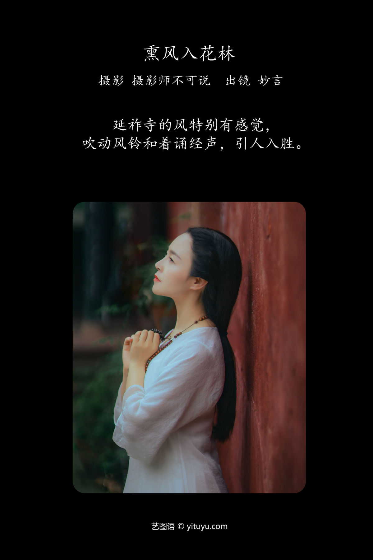 摄影师不可说_妙言《熏风入花林》美图作品图片2