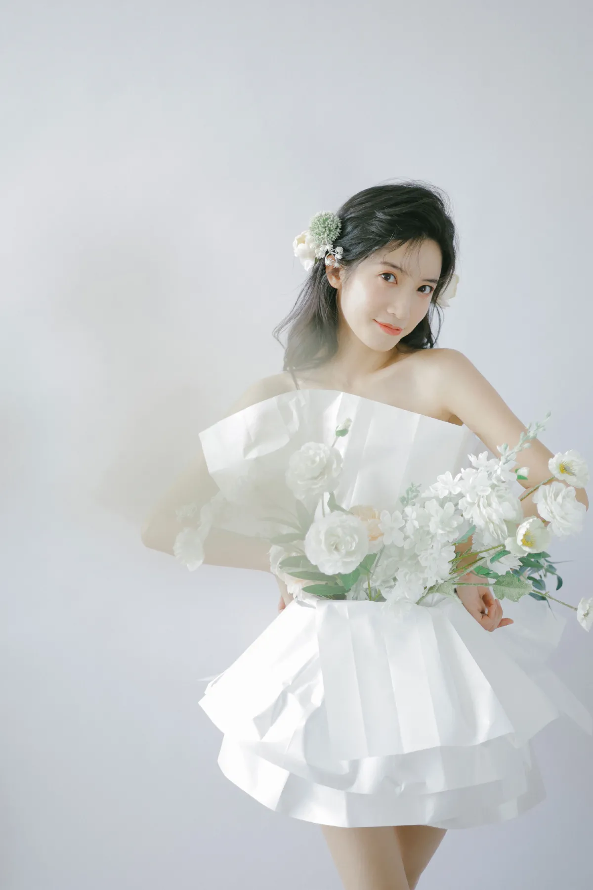 花束女孩