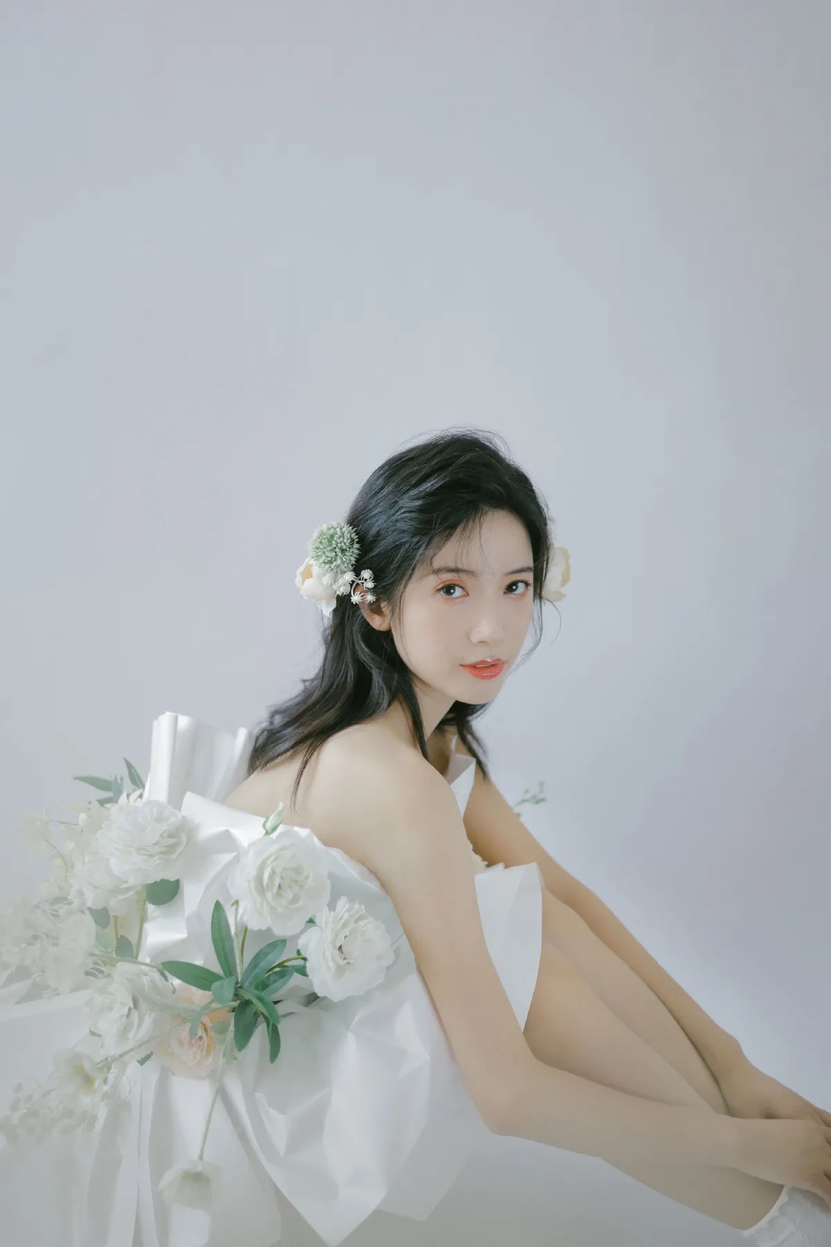 花束女孩