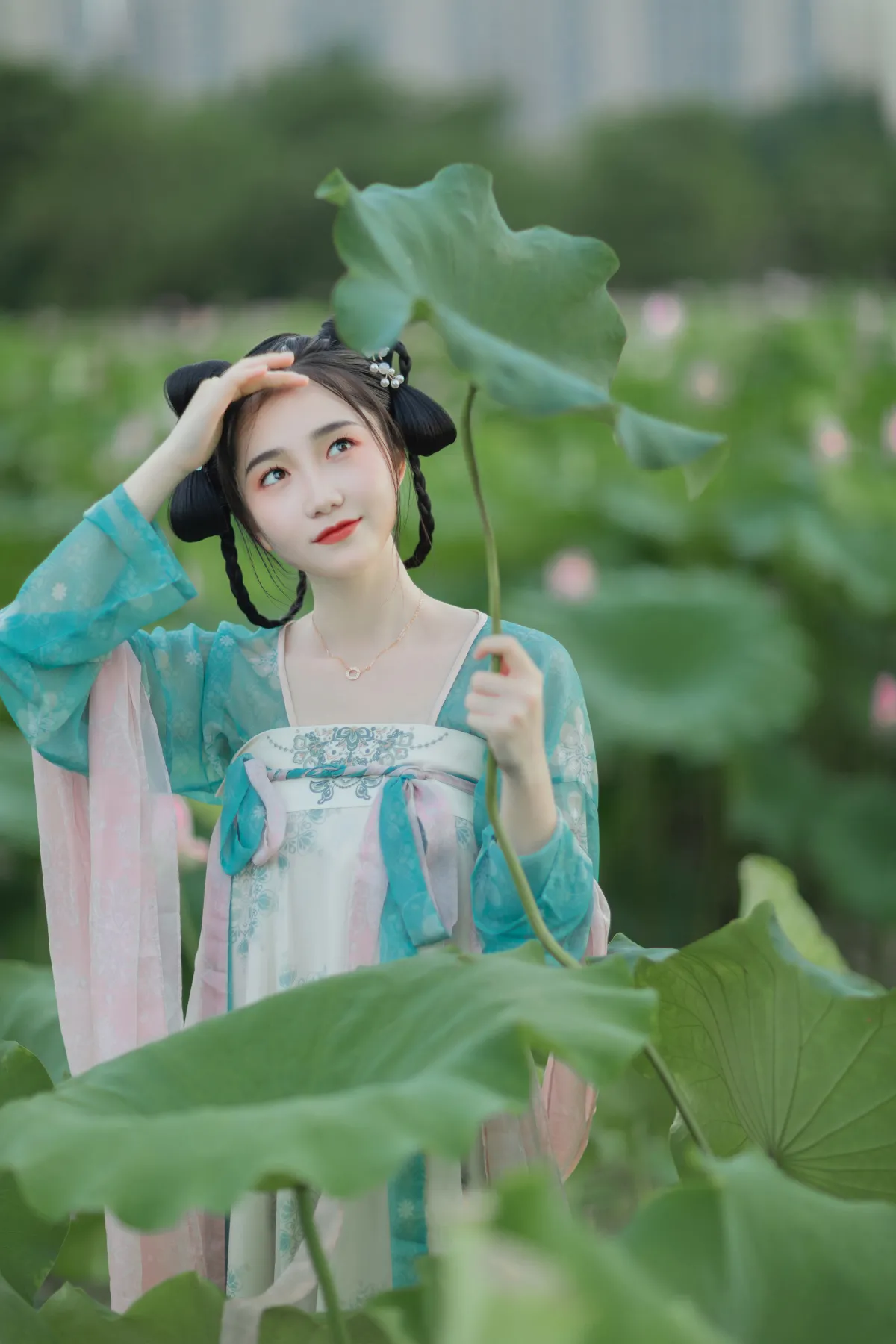 唐唐不拍糖水片_佩佩《采莲》美图作品图片5