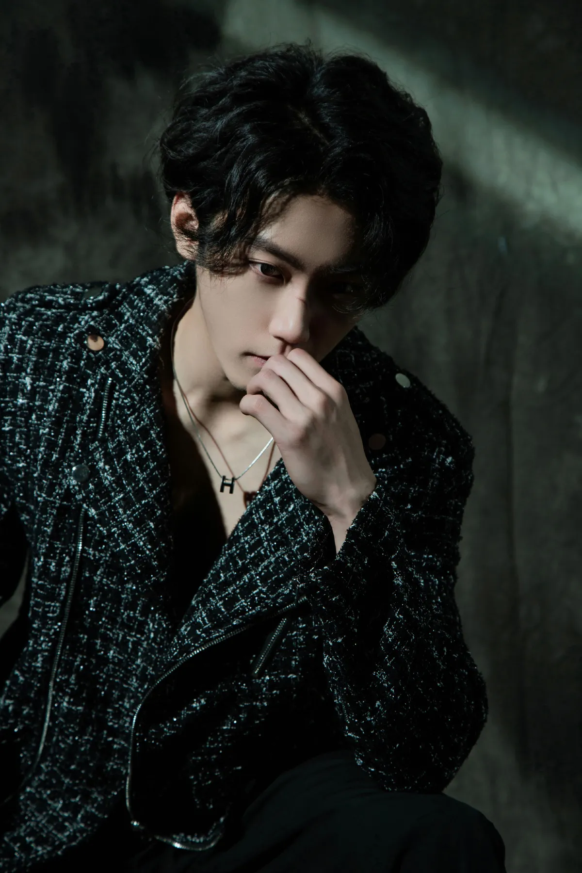 光影与男孩