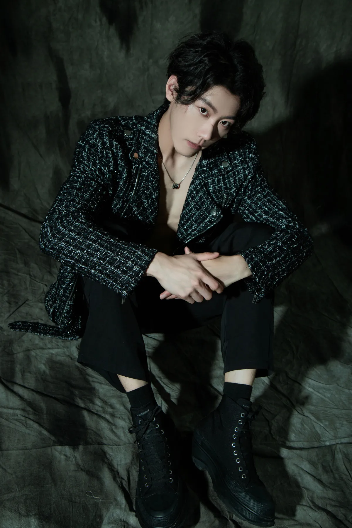 光影与男孩