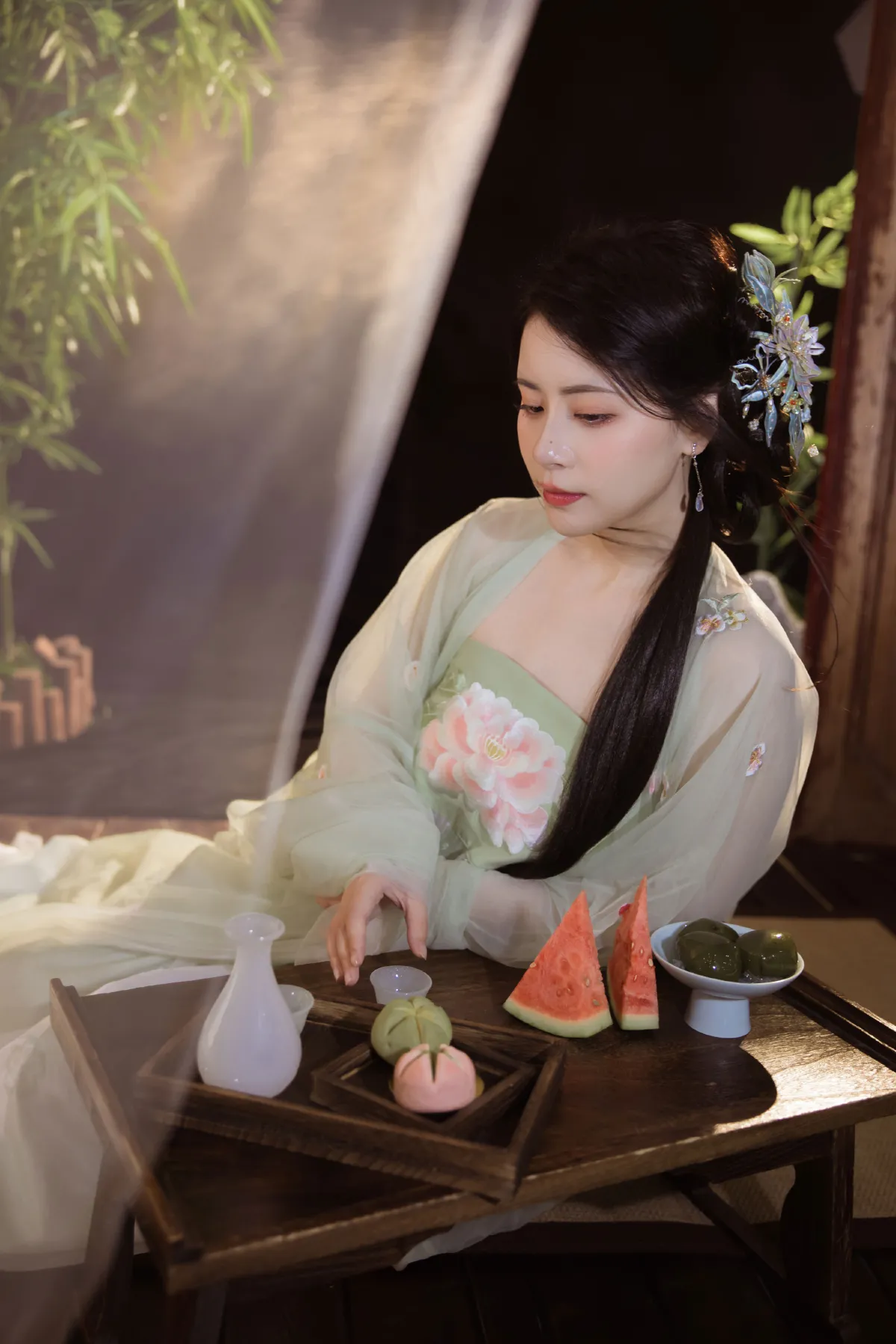 夏日庭院