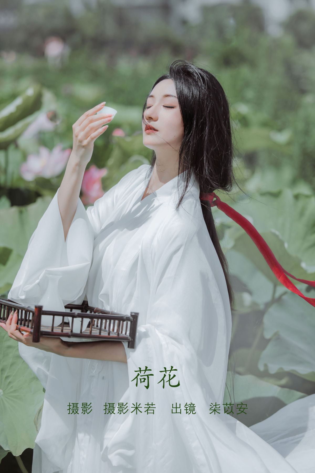 摄影米若_柒苡安《荷花》美图作品图片1