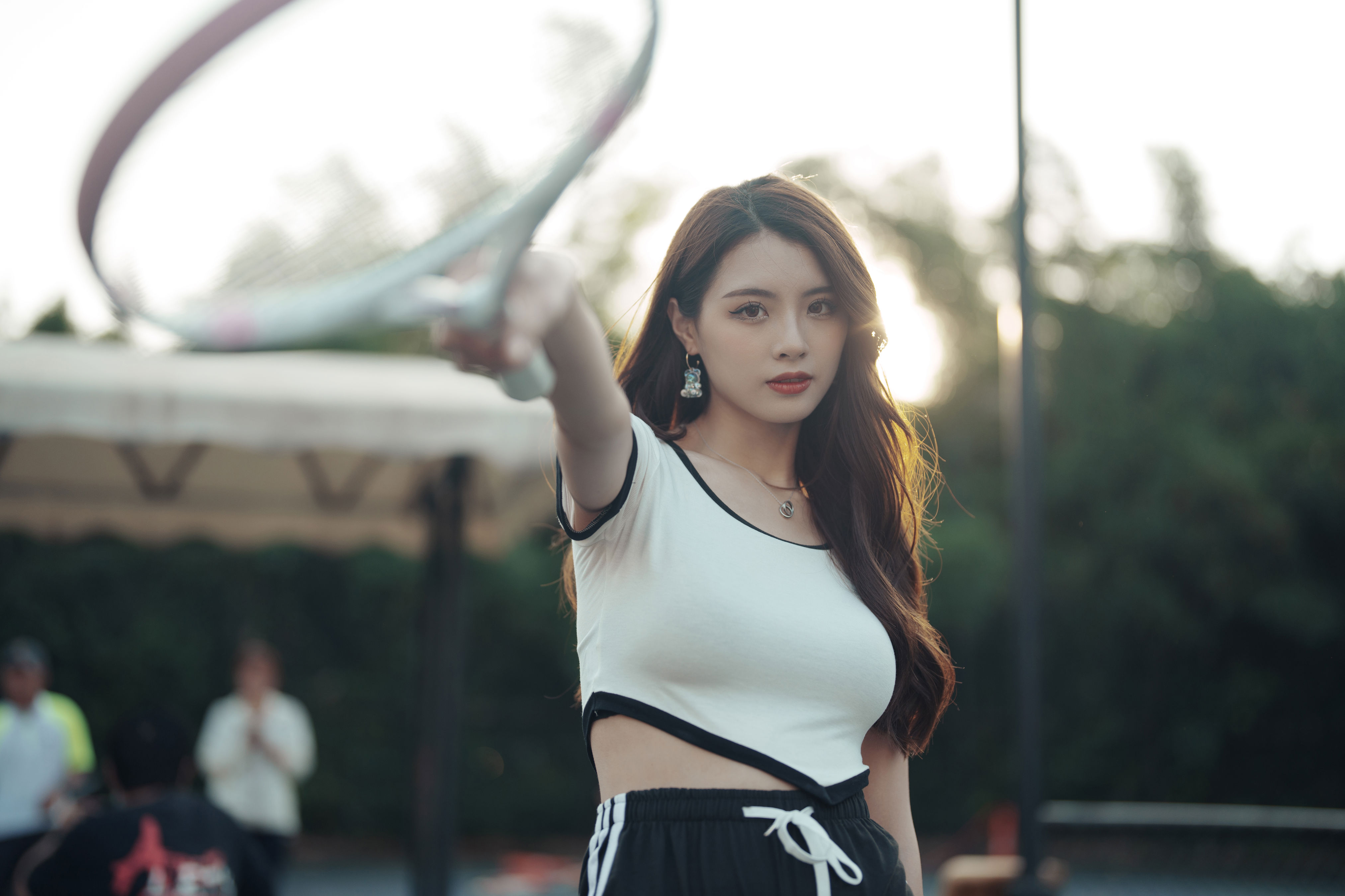 网球少女