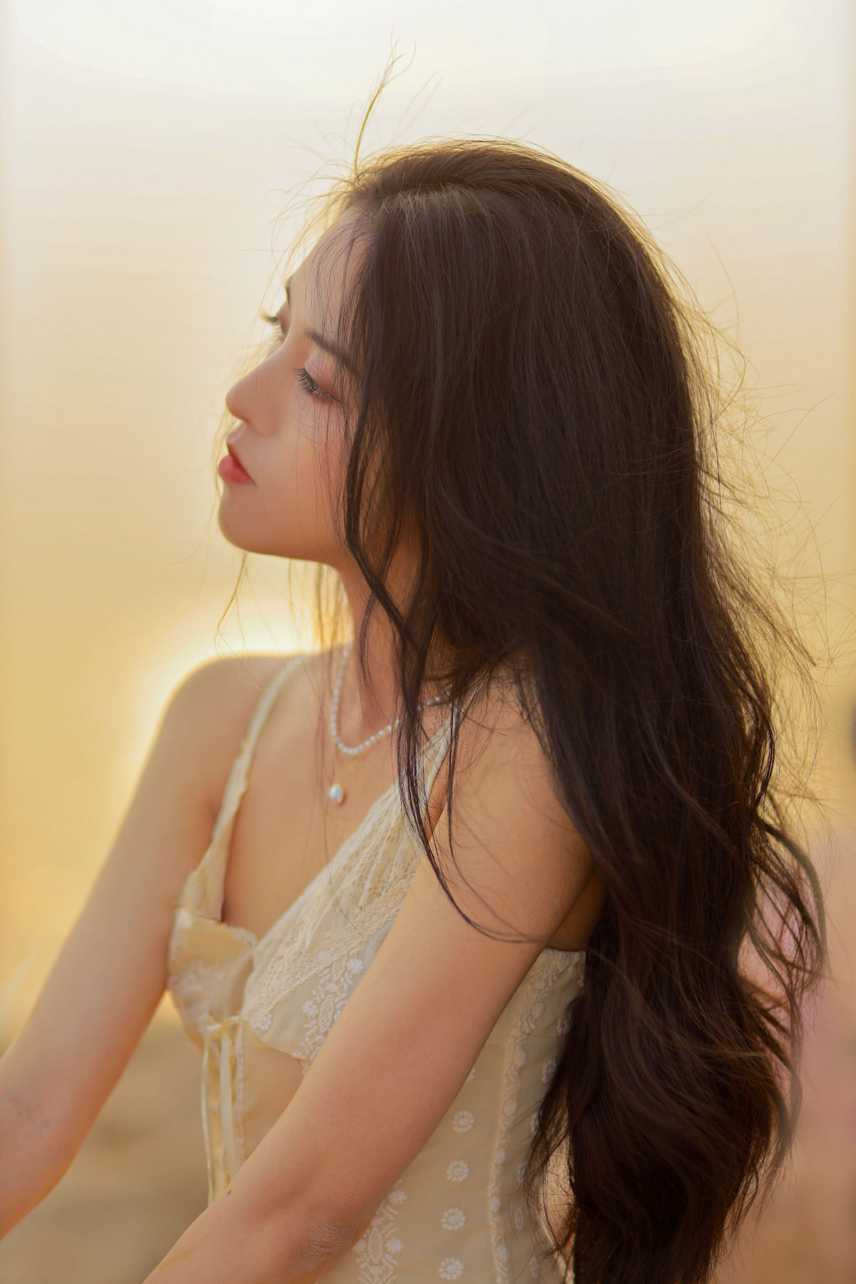 柳若汐-_沐槿cutie《她与落日》美图作品图片3