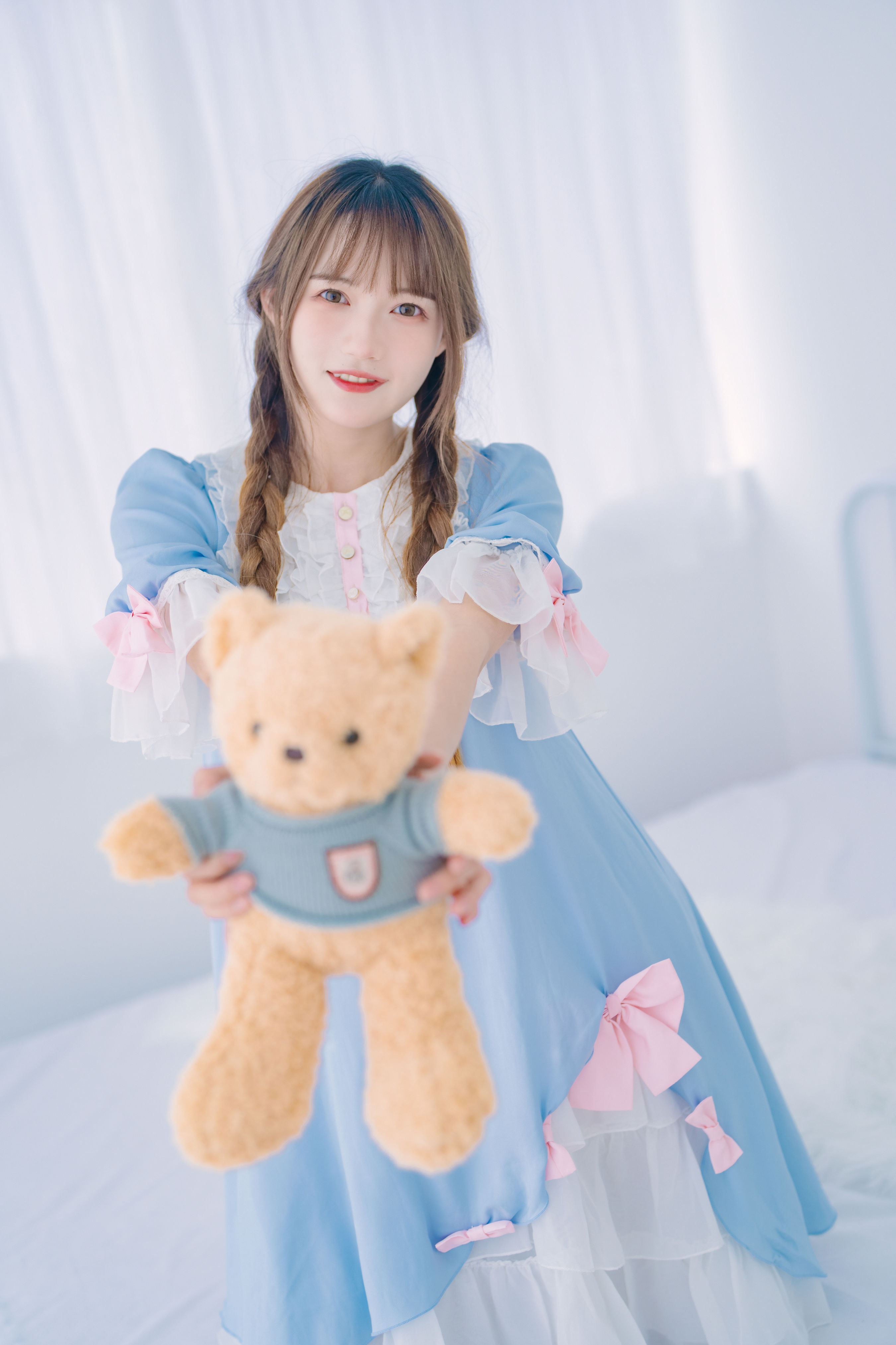 纯白色可爱