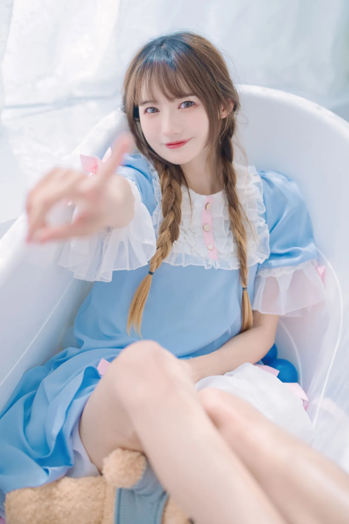纯白色可爱