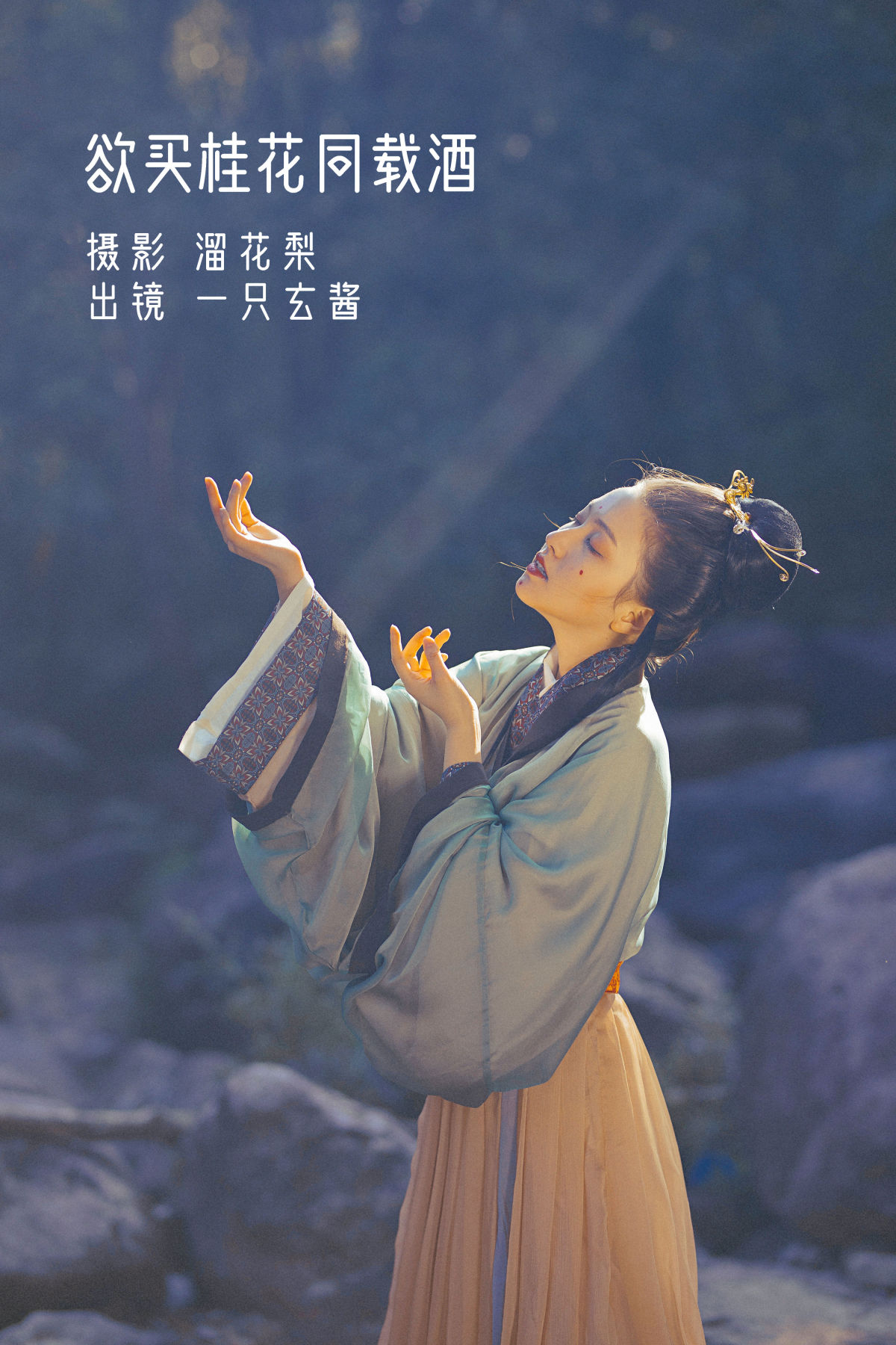 溜花梨_一只玄酱《 欲买桂花同载酒》美图作品图片1