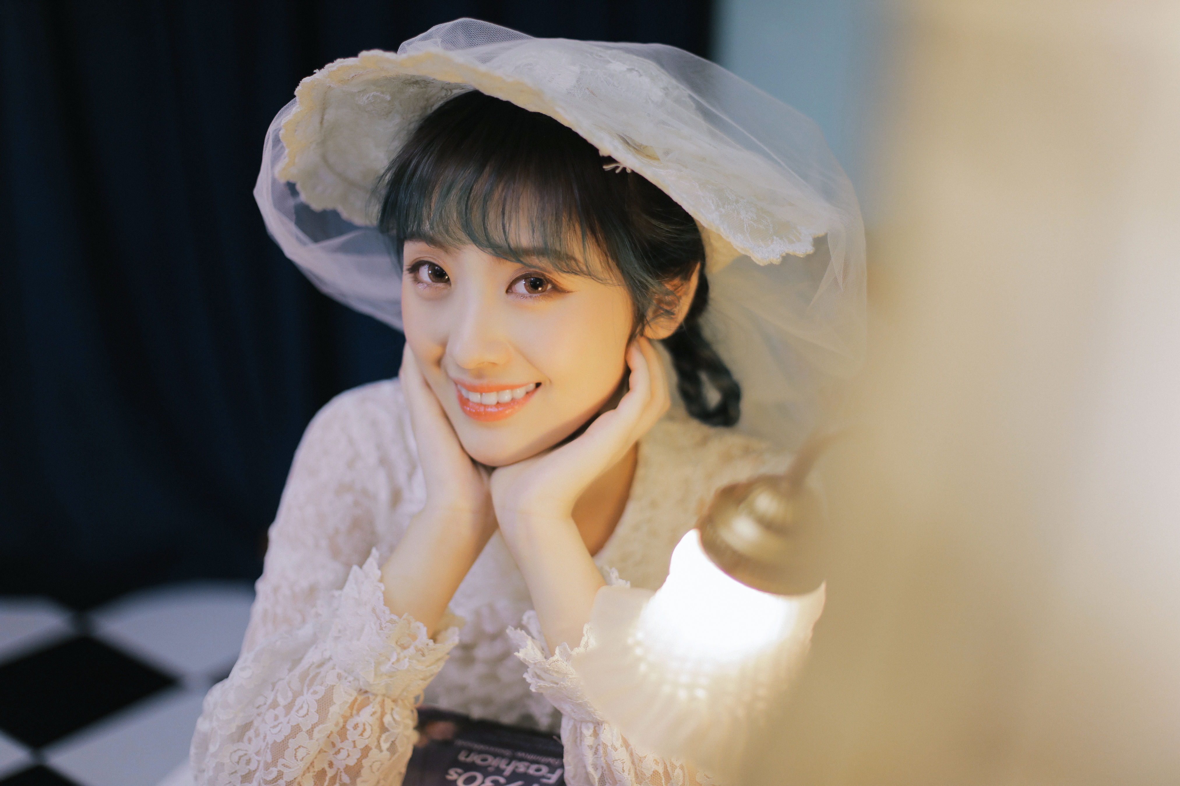 蓝胖子_小曹《芳华白纱》美图作品图片3