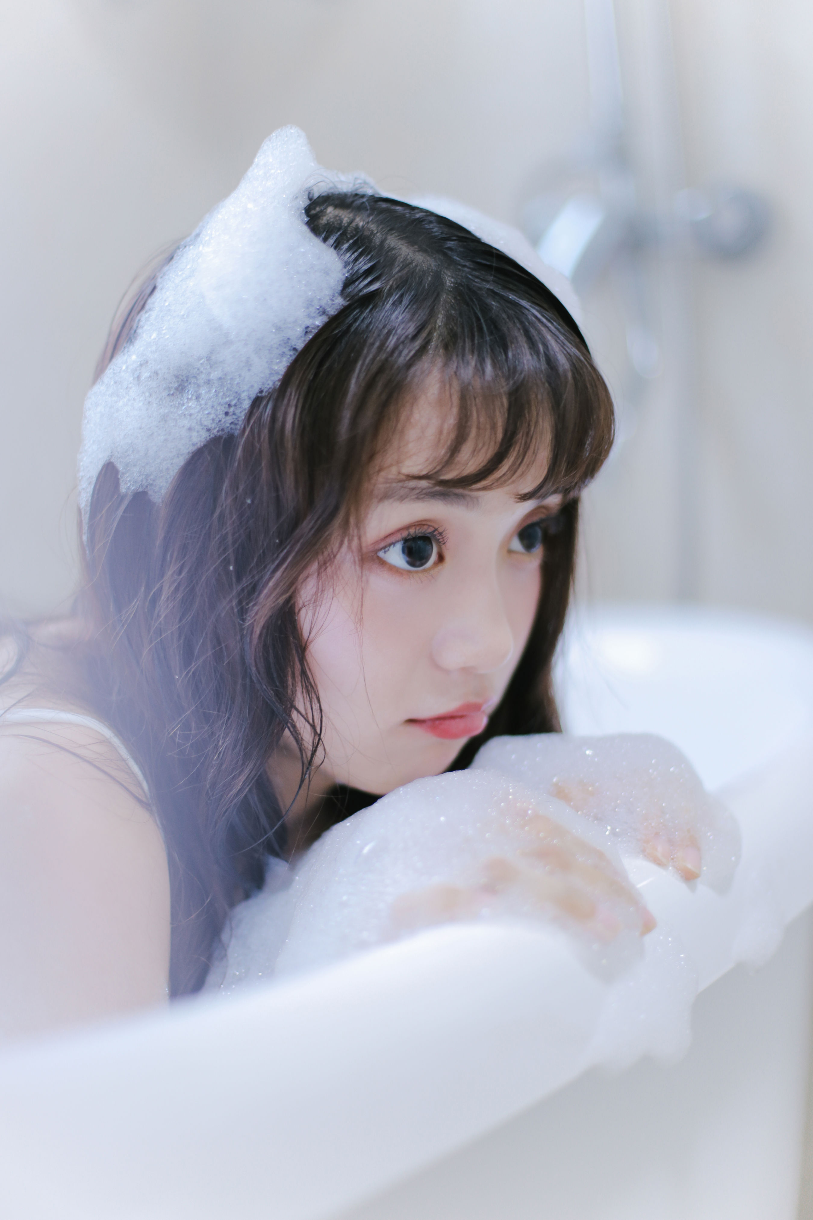 牛奶泡泡浴