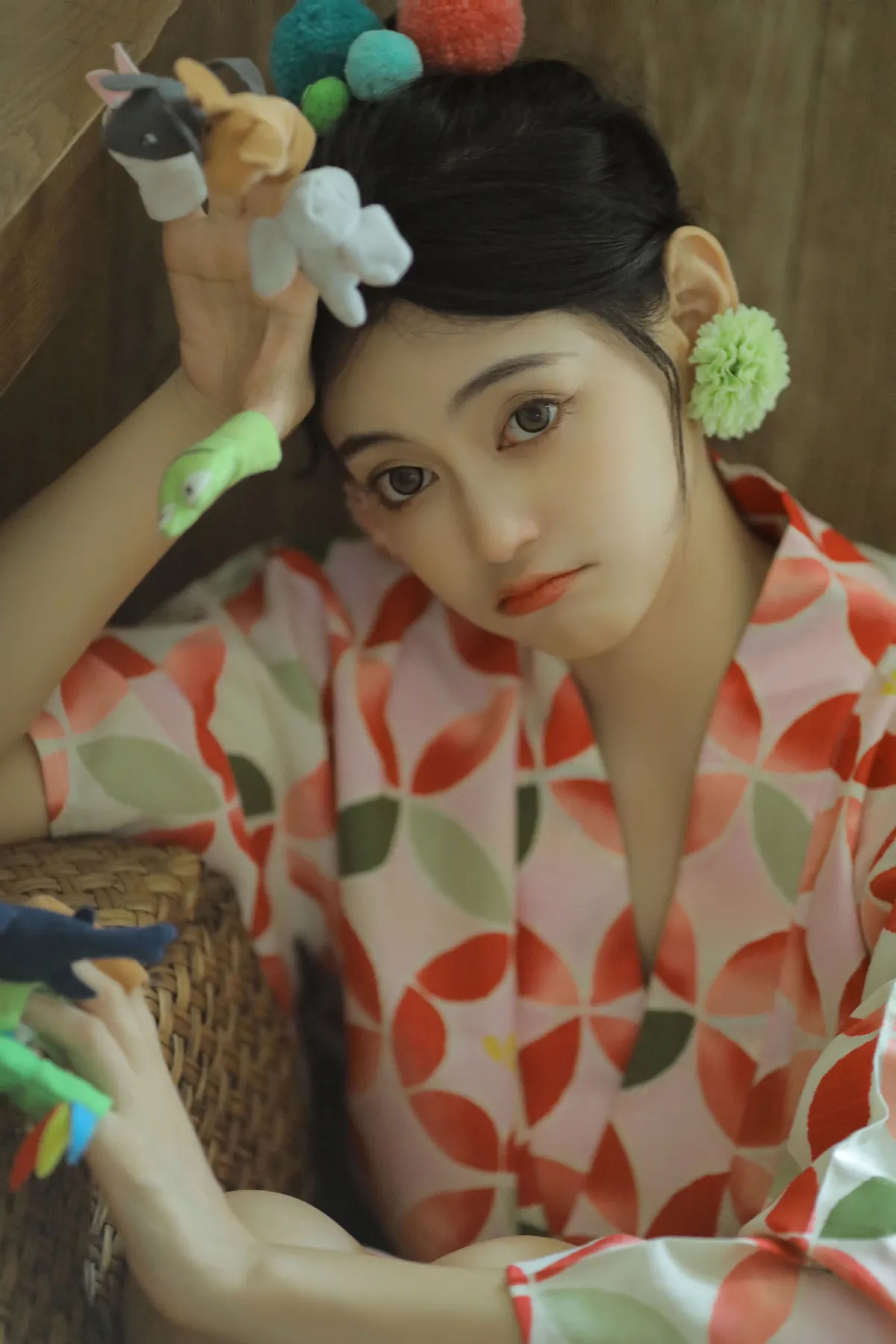 和服少女宅家记