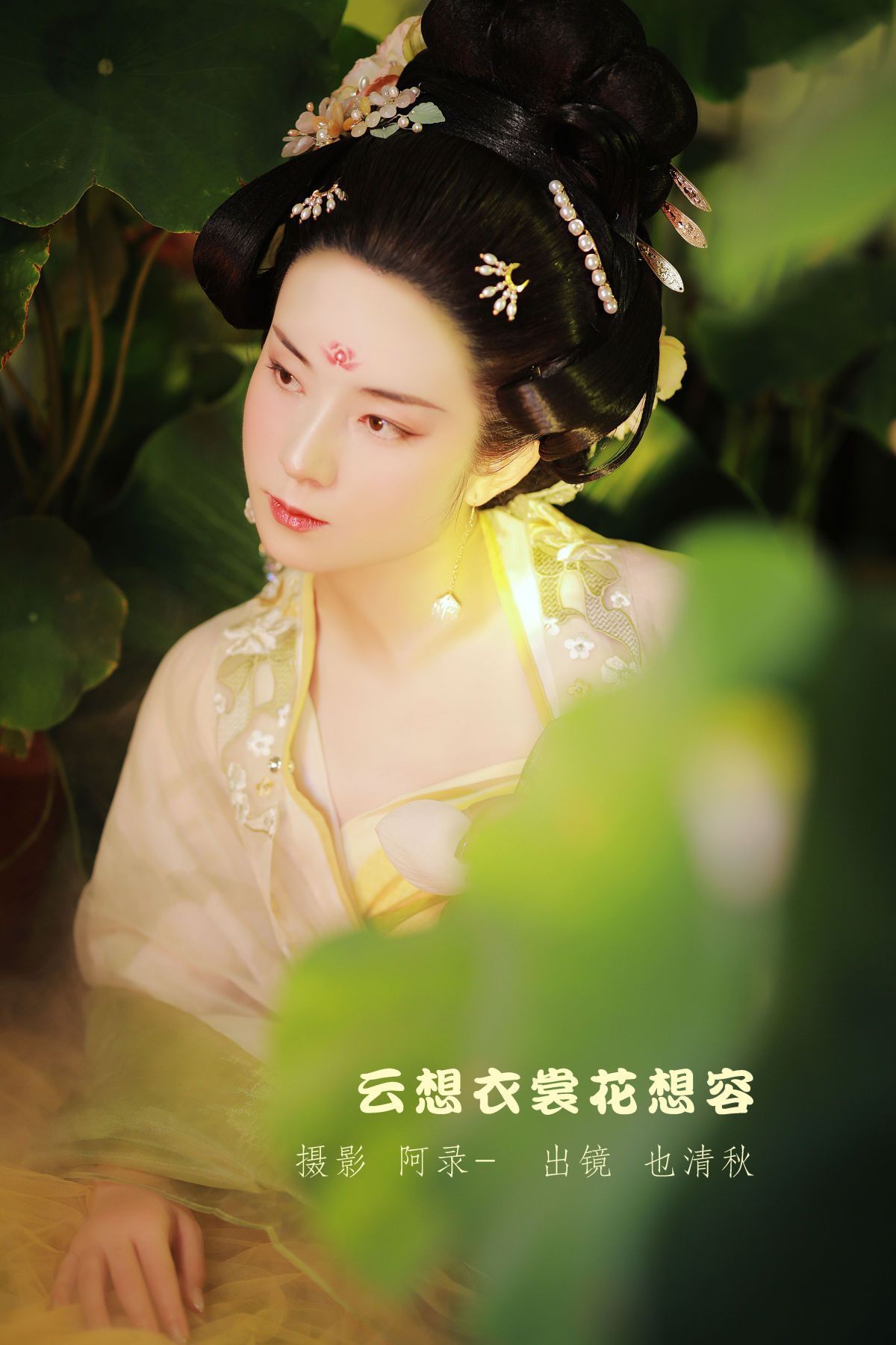 阿录-_也清秋《云想衣裳花想容》美图作品图片1