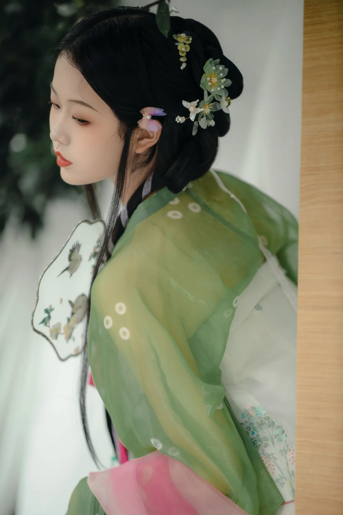 开夜车的猫-_若韵《蔷薇》美图作品图片5
