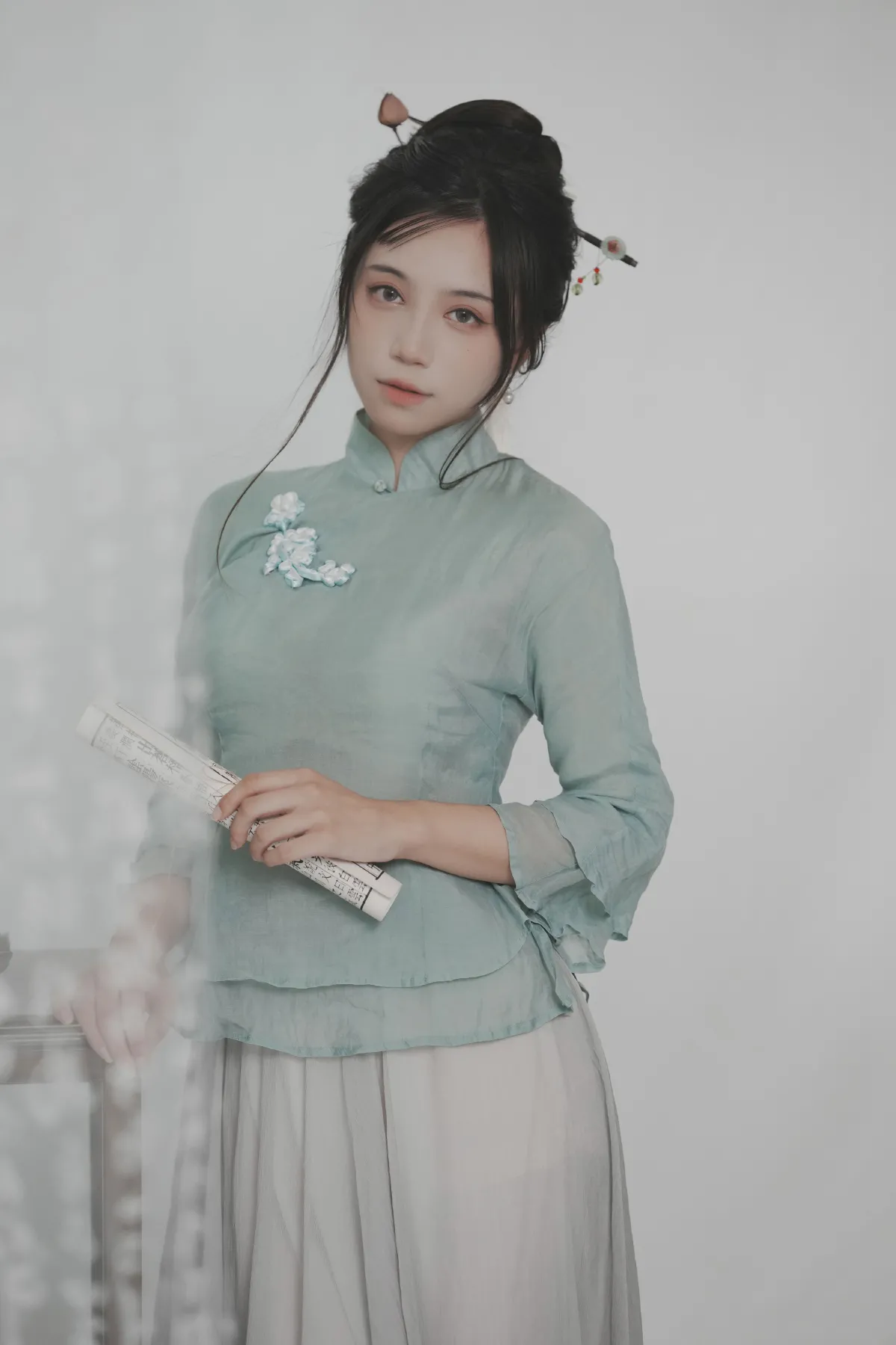 清风曳竹影