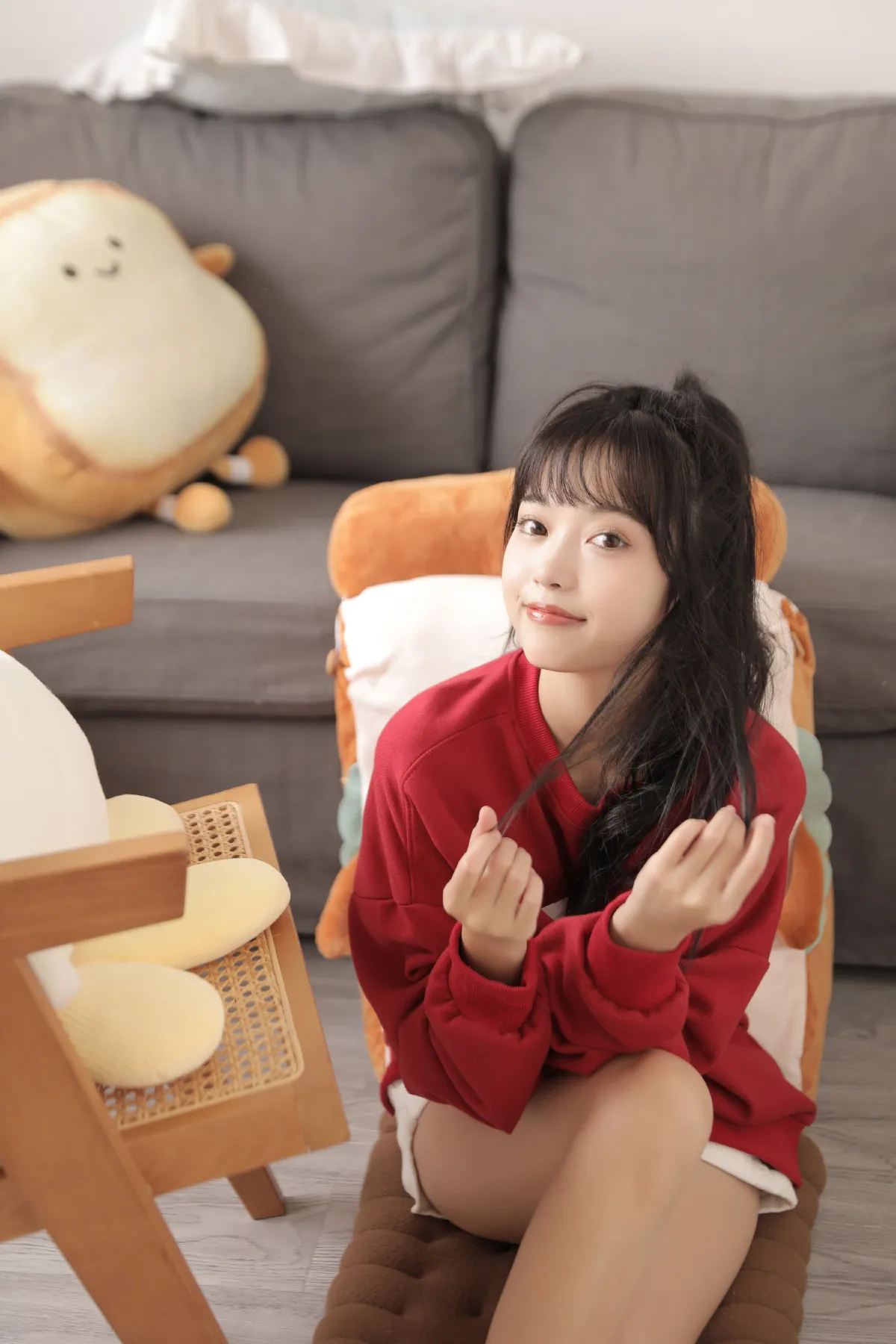 慵懒少女