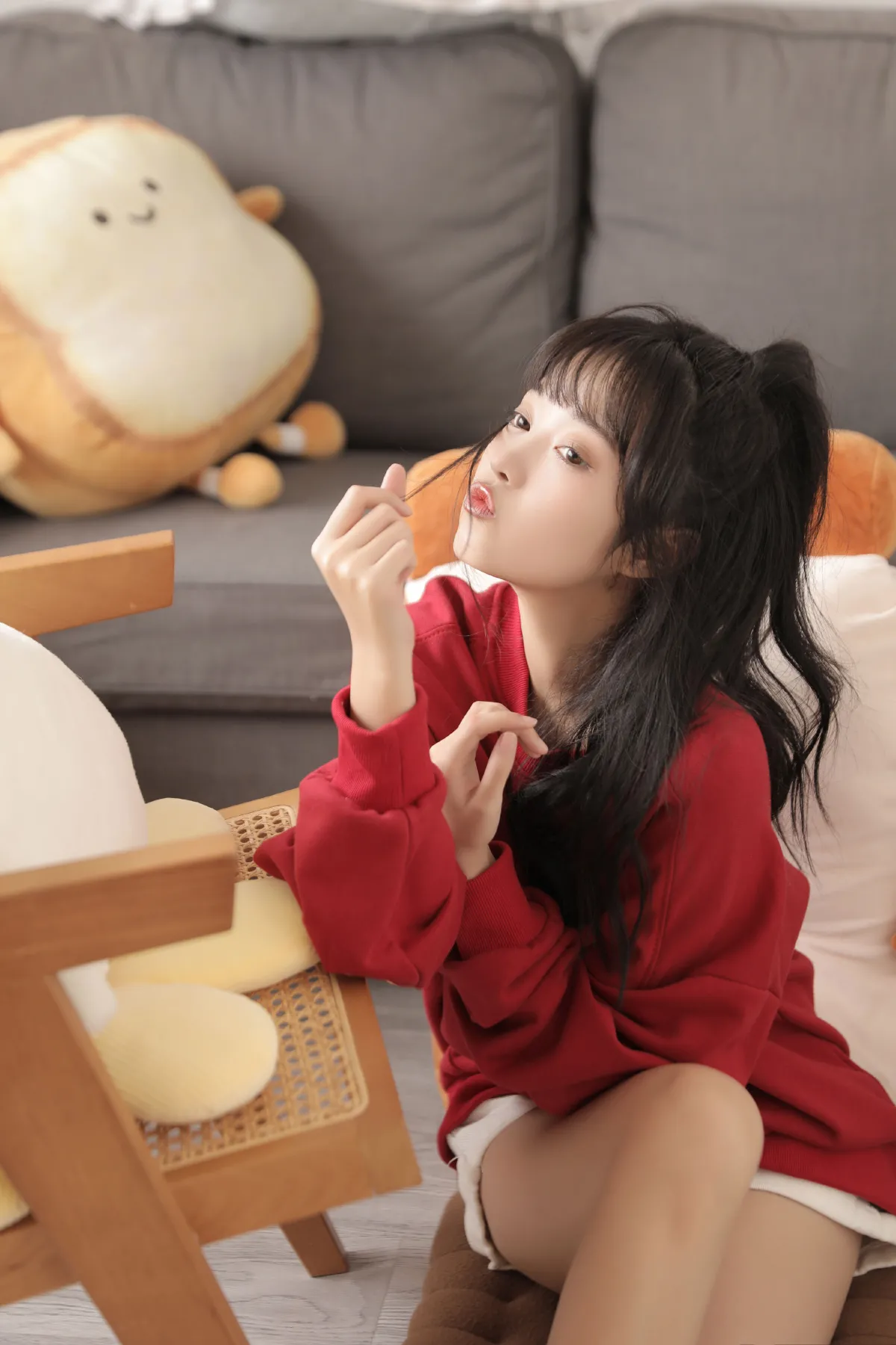 慵懒少女