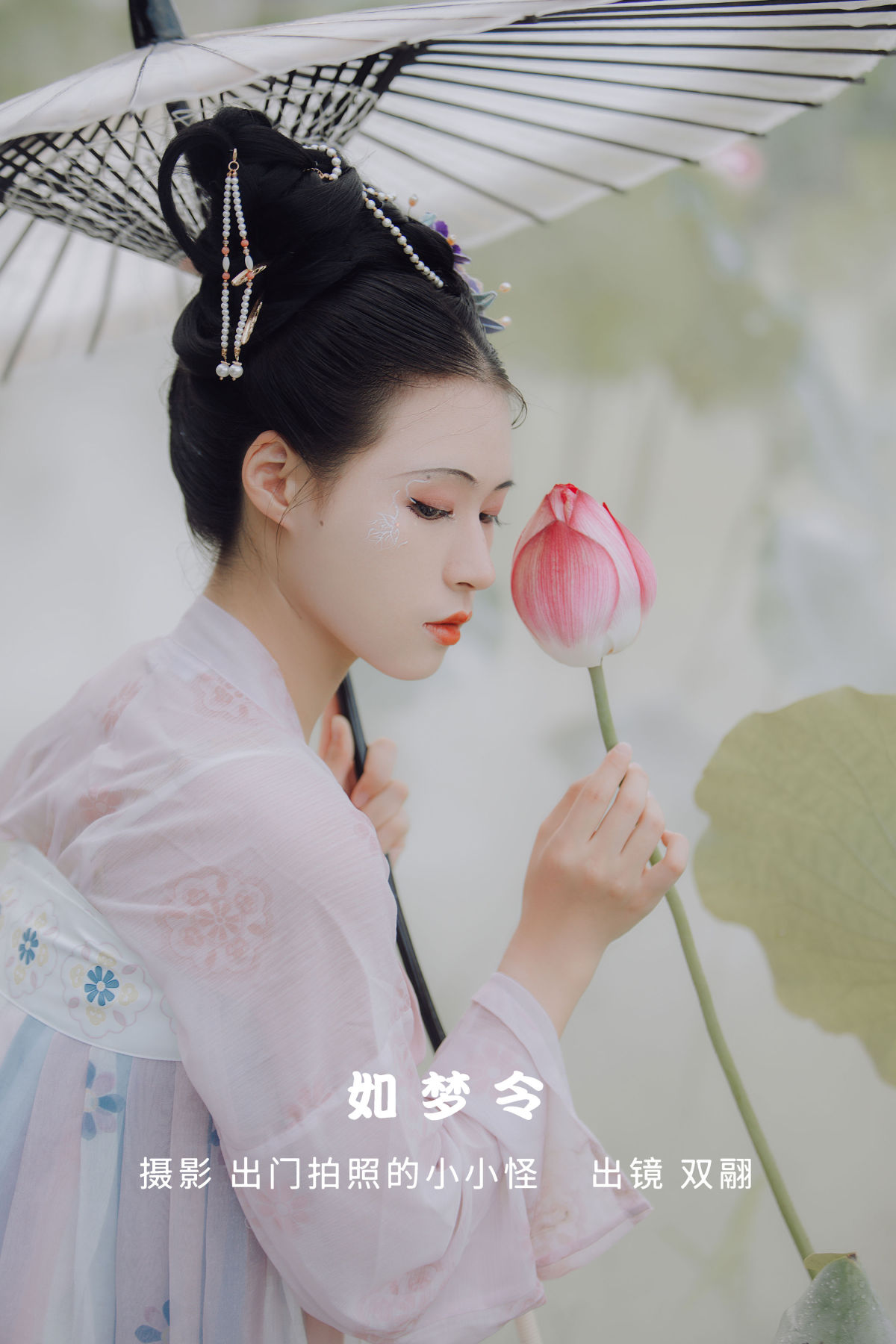 出门拍照的小小怪_双翮《如梦令》美图作品图片1