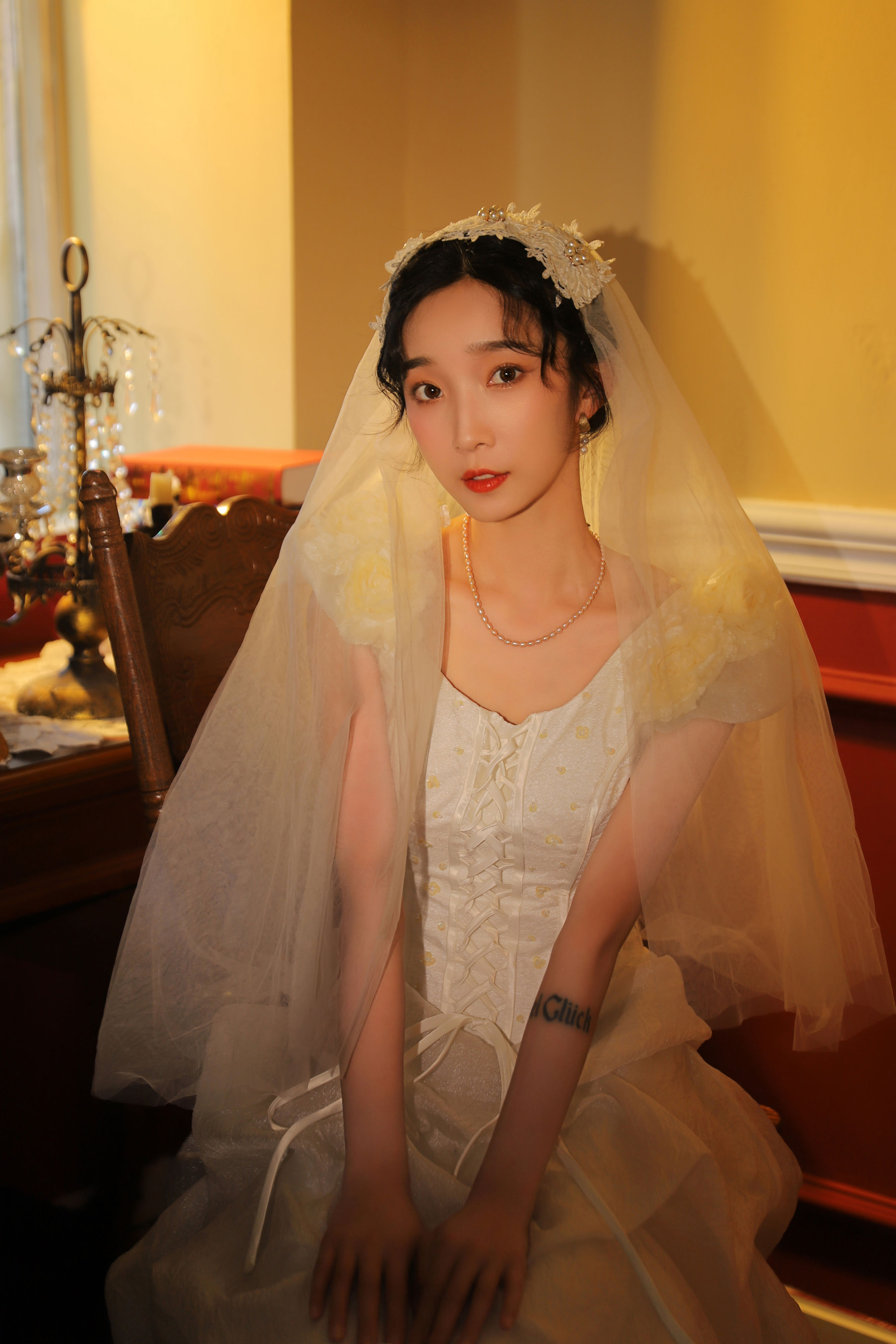 油画婚纱