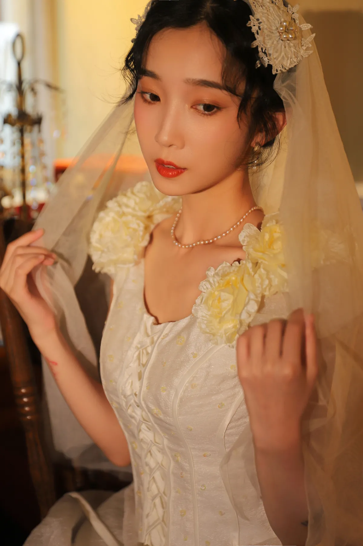 油画婚纱