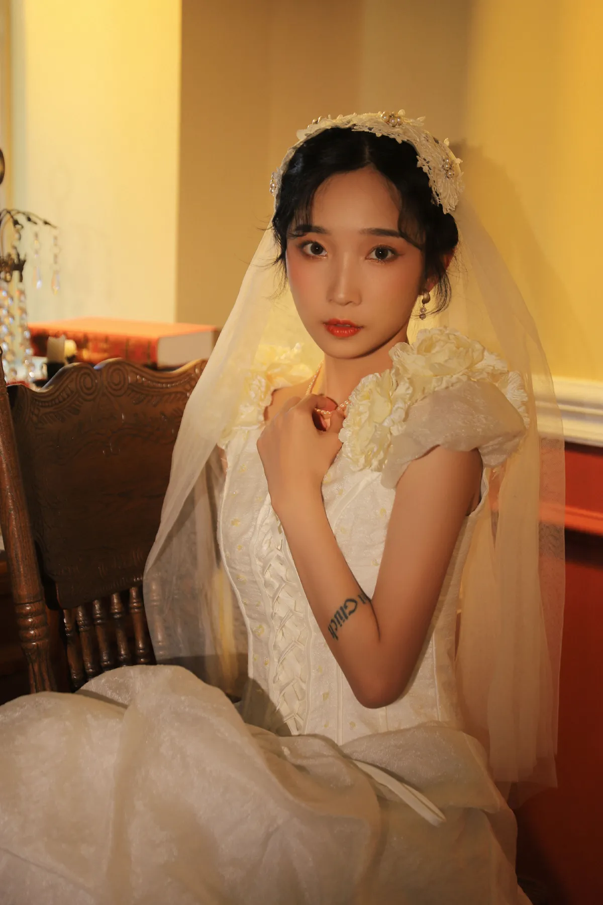油画婚纱
