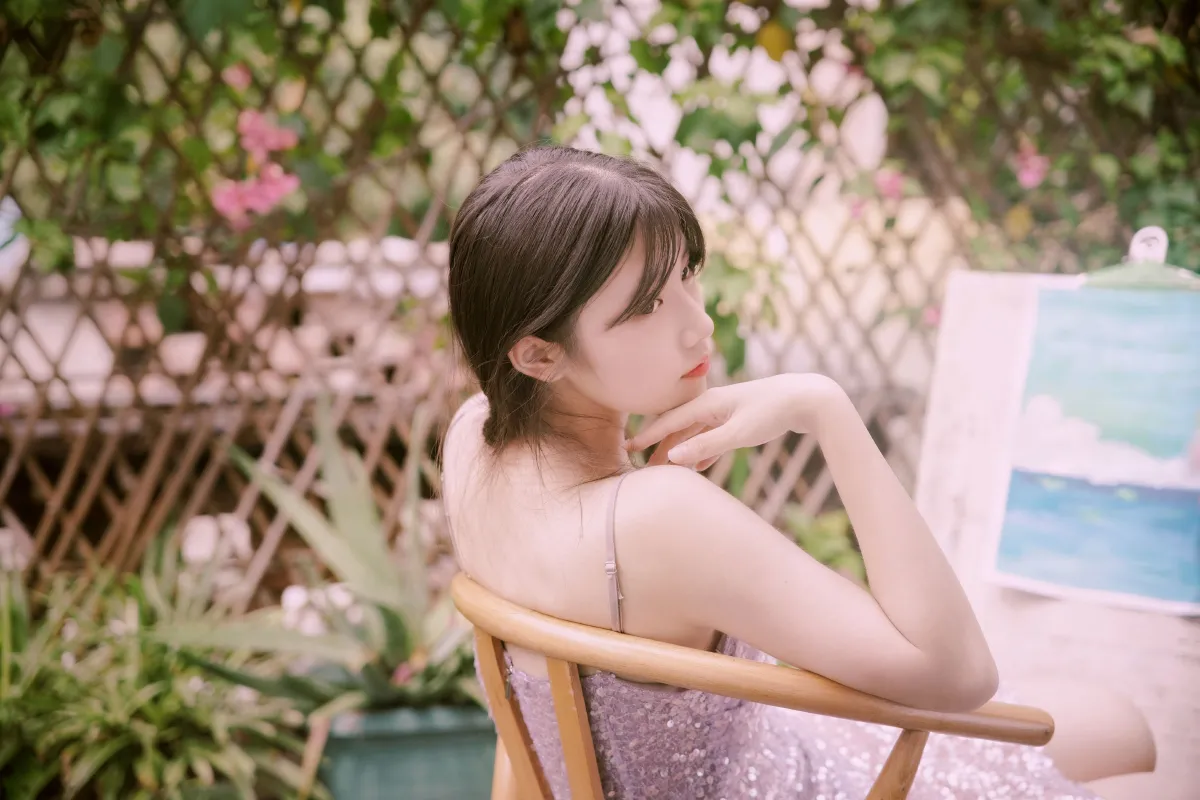 十七岁少女的画室