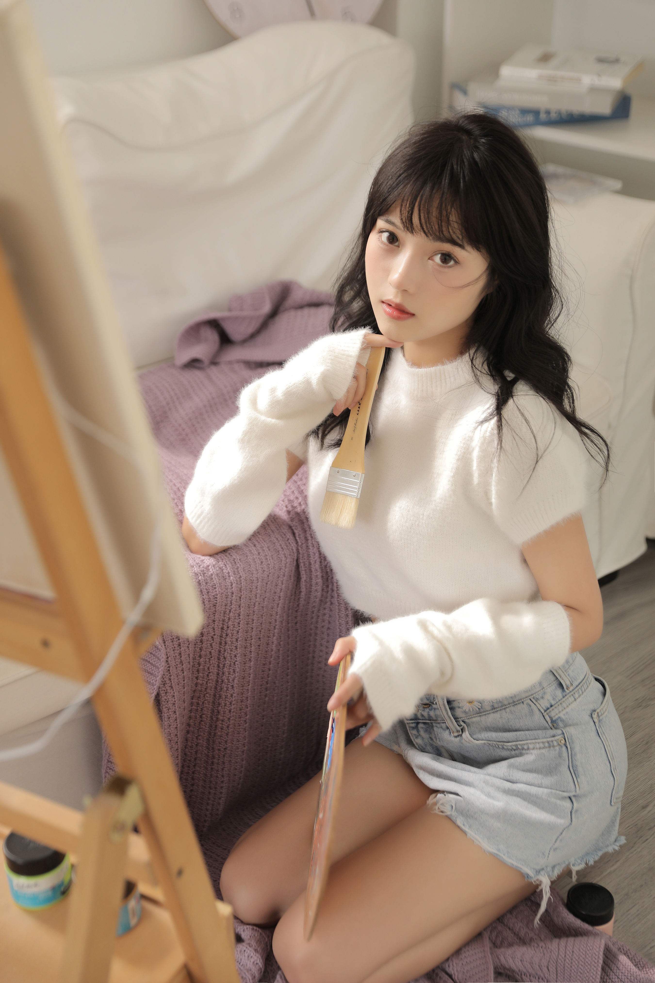 彩色调色盘