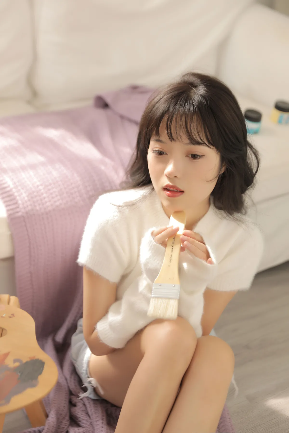 彩色调色盘