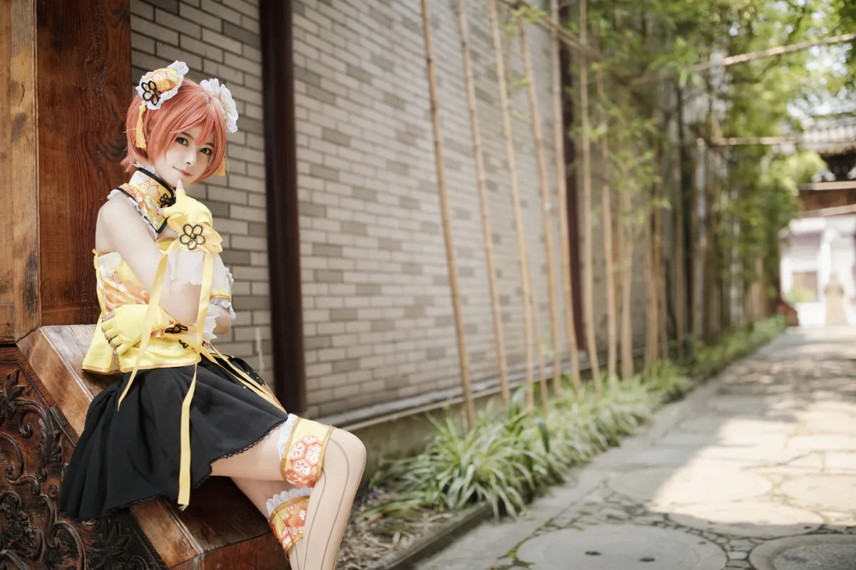 筱溪_木鱼《Lovelive · 星空凛旗袍觉醒	》美图作品图片1