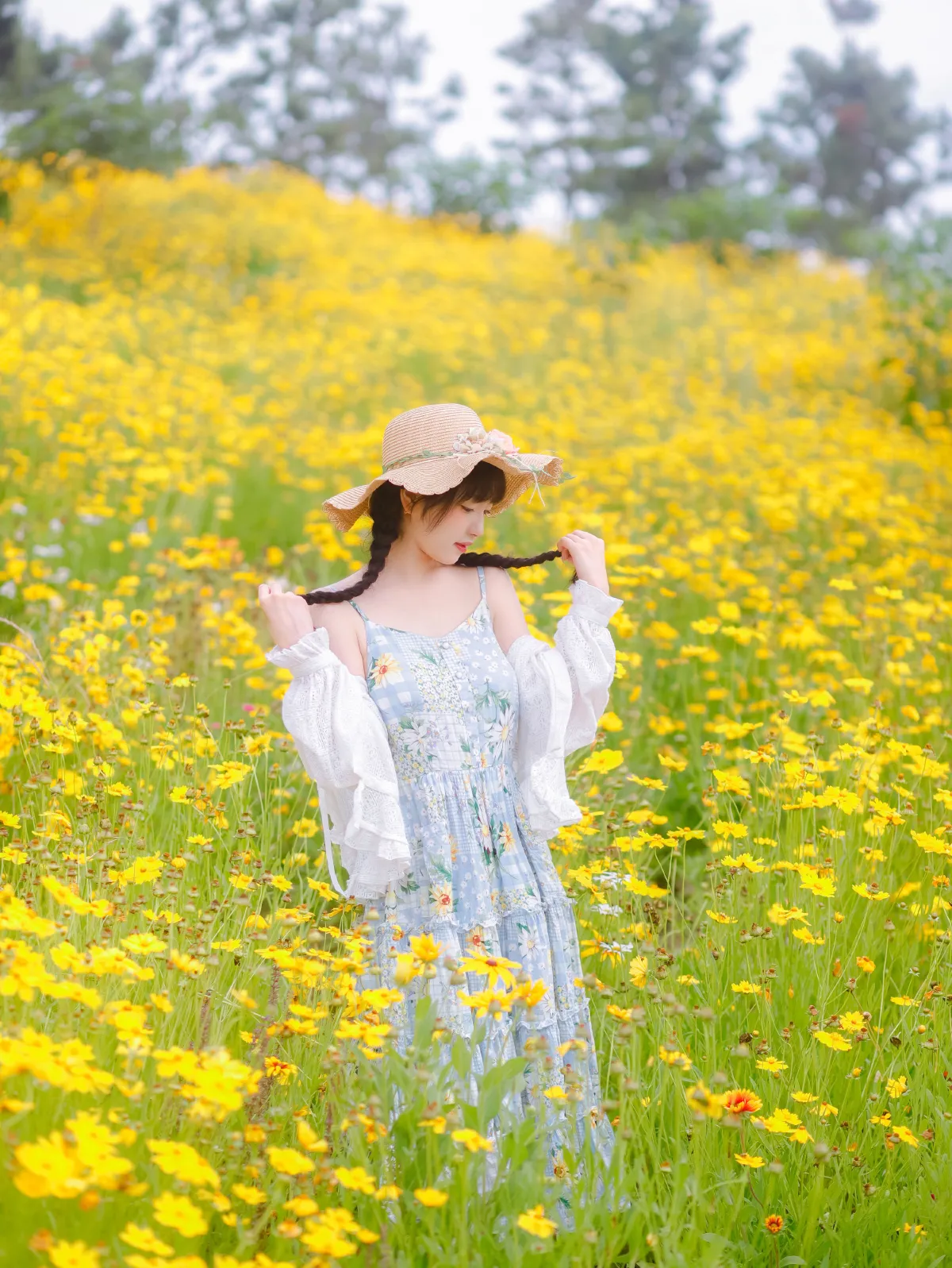 崔壹个_-炸鸡冰可乐-《春暖花开》美图作品图片3