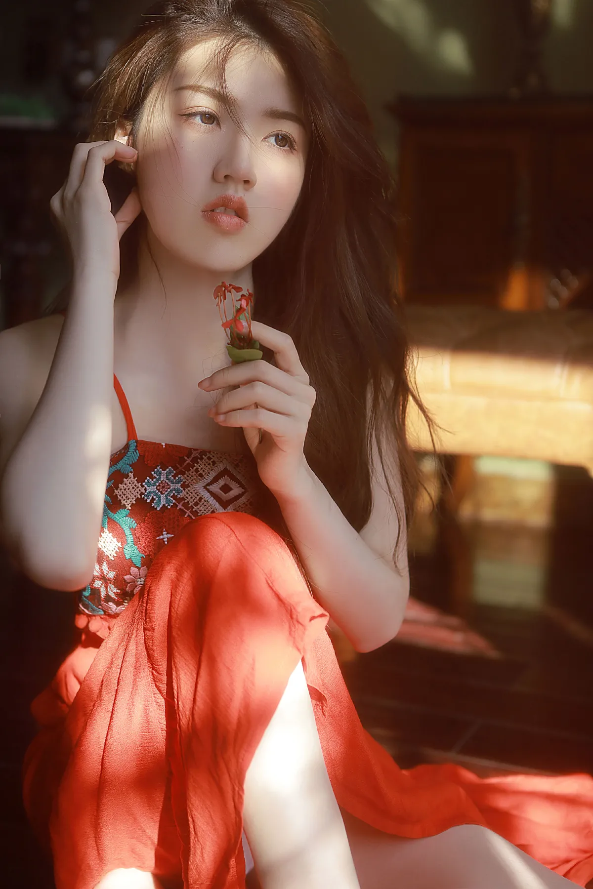 红