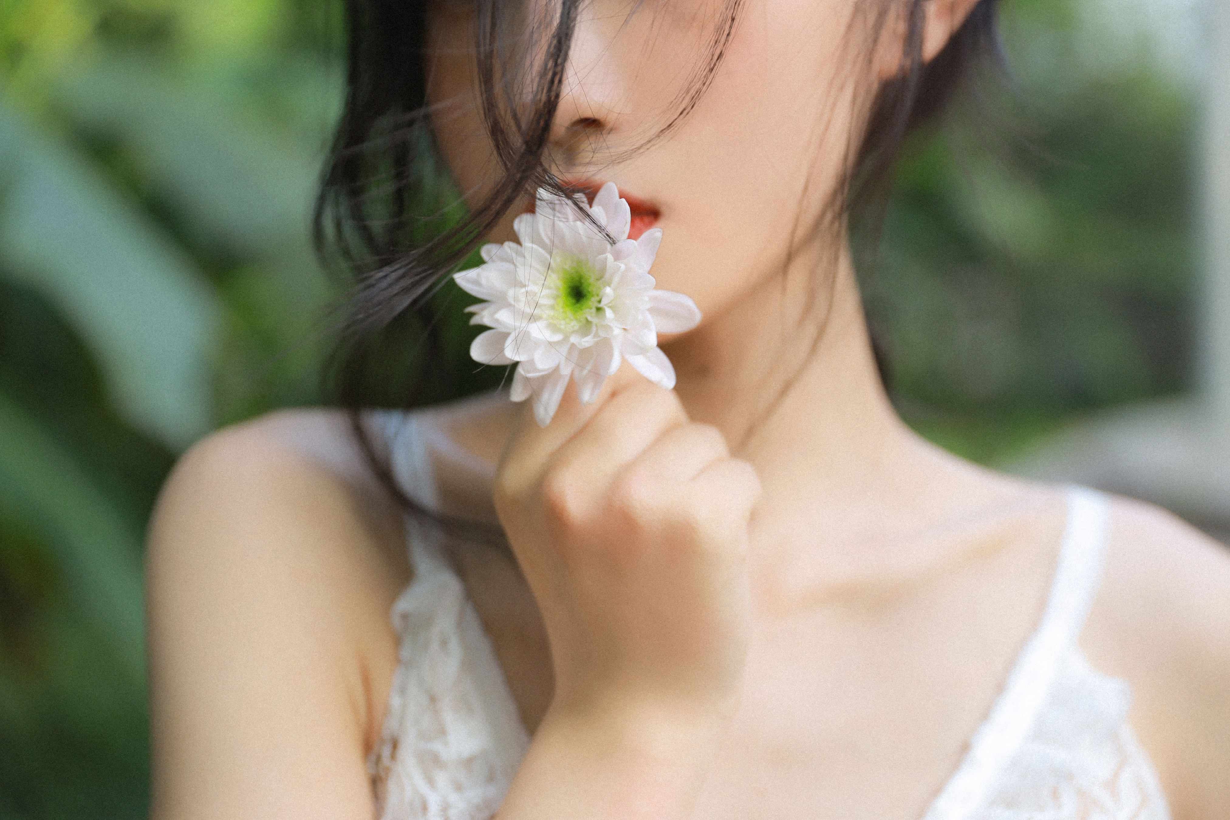 花与少女