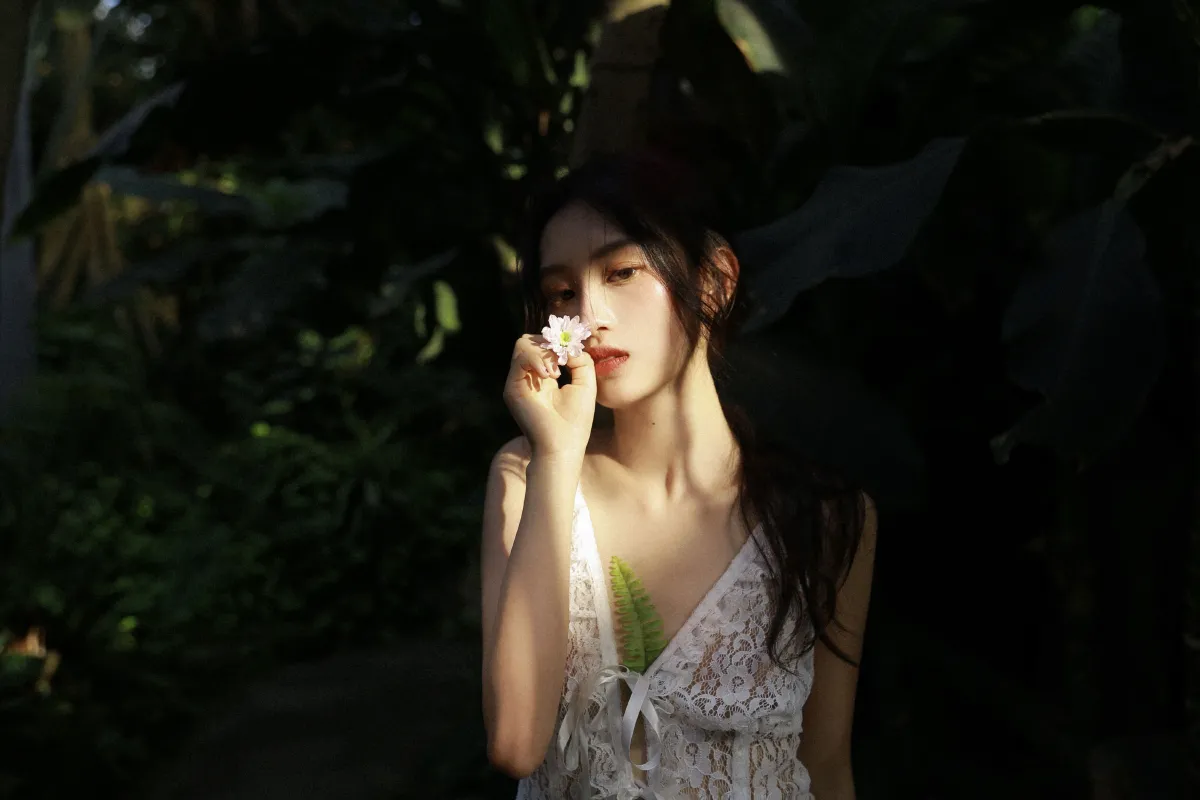 花与少女