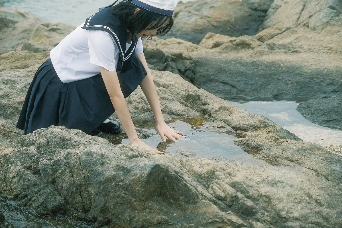 阴天的海3