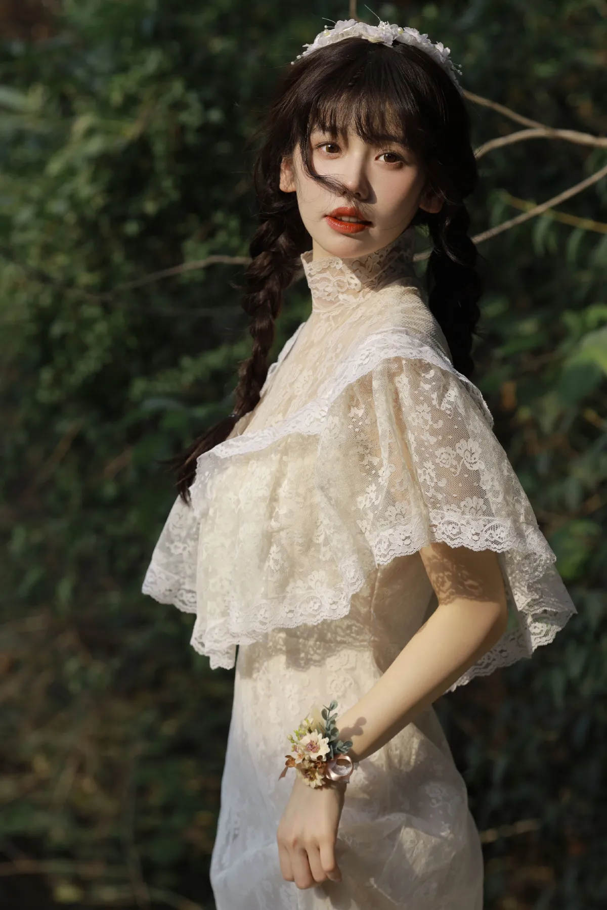 猫八木_林木婷子《水边少女》美图作品图片3