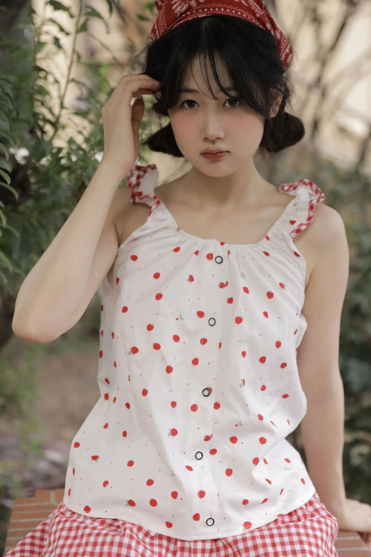 粉色少女