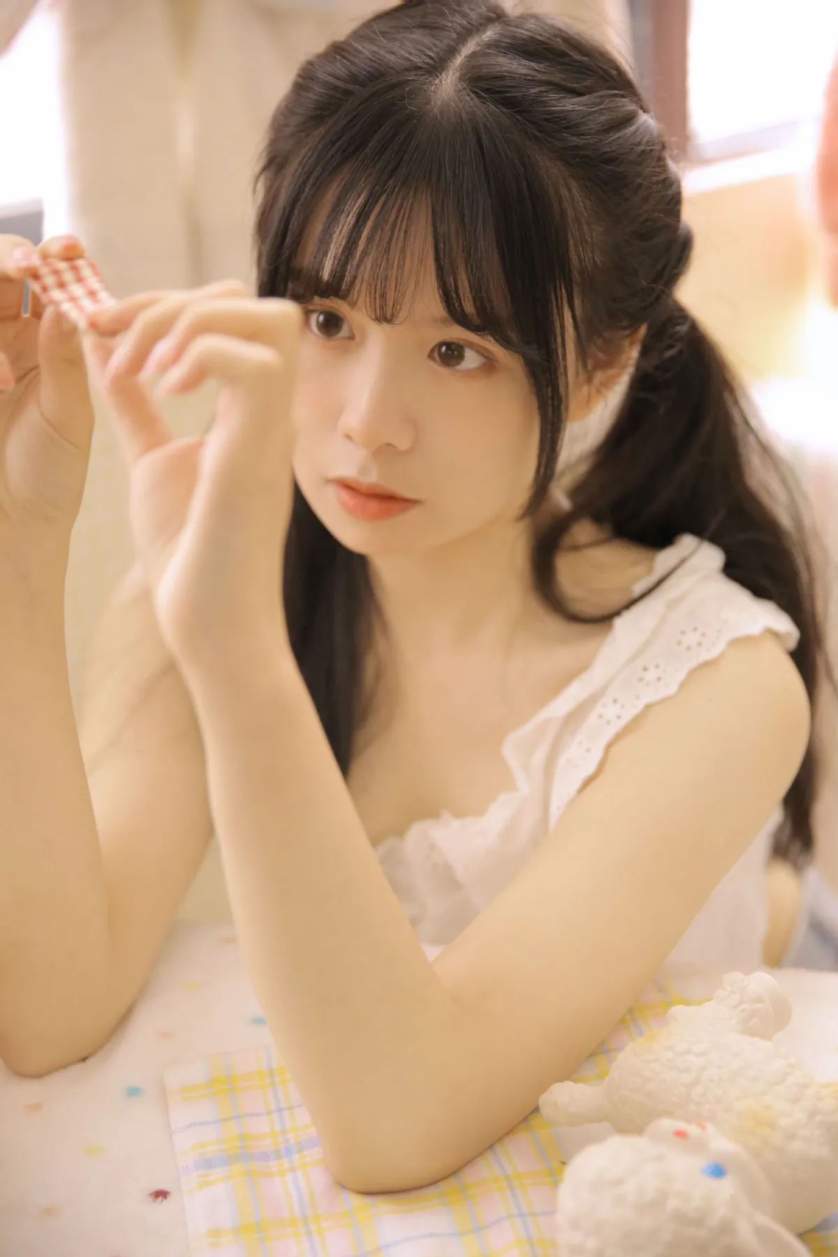 肉肉女孩的纯欲可爱