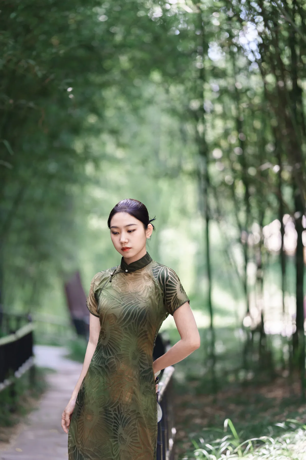旗袍少女1