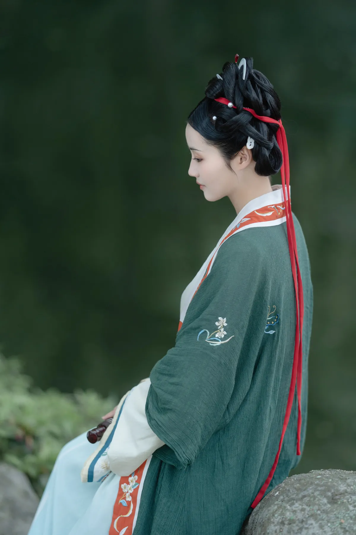 风少水年_默默《画莫叶》美图作品图片5