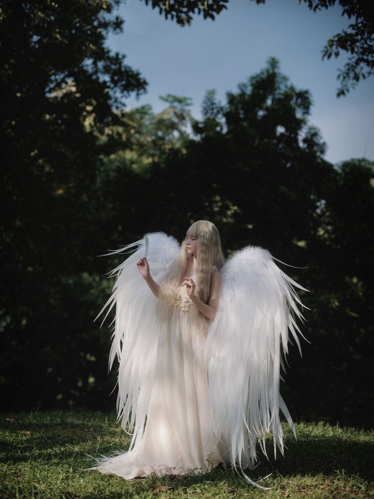 乌蝇Gor_琳琅《跌落凡间的天使》美图作品图片4