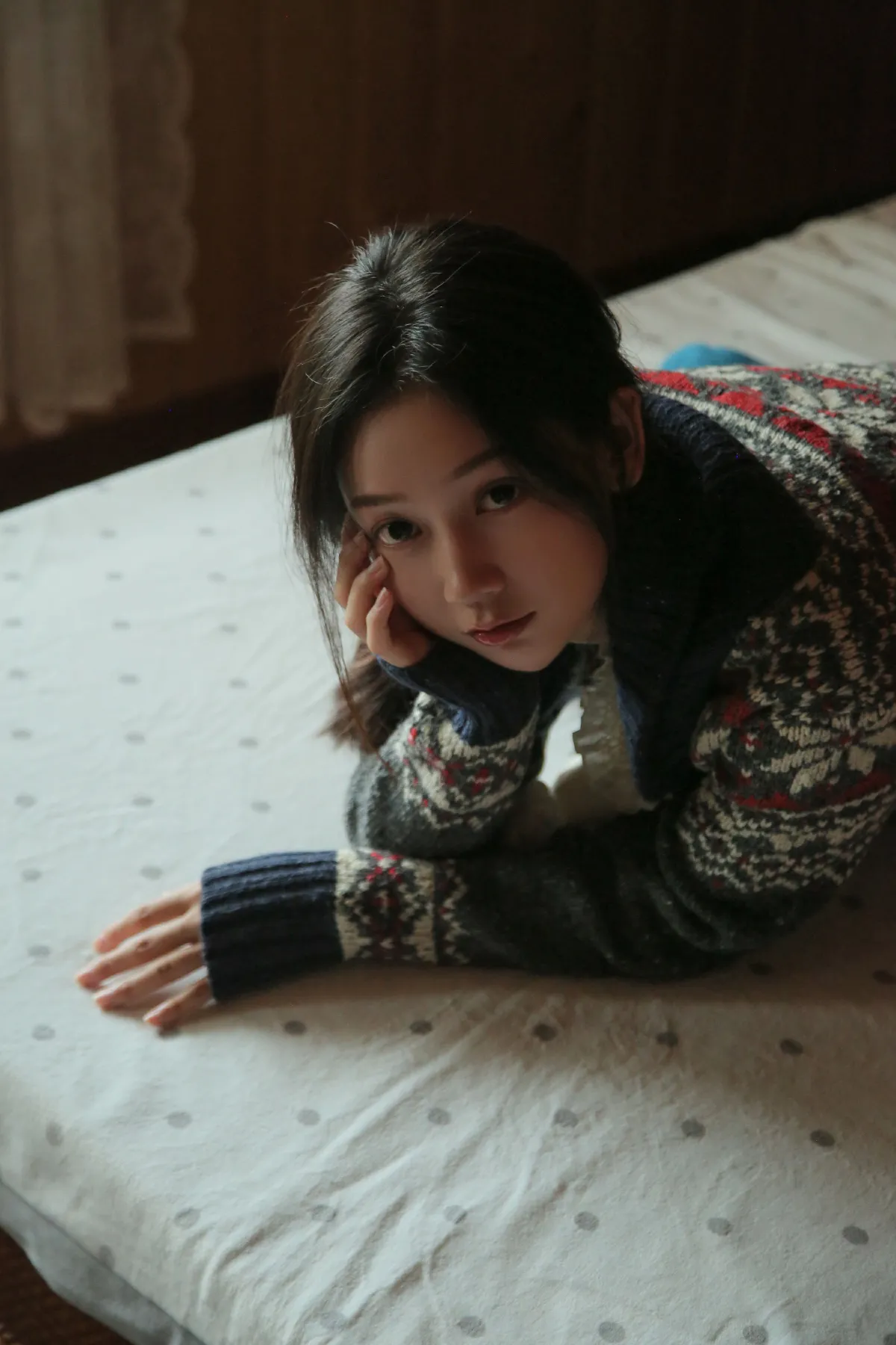 小西西_可爱周zz《冬季恋歌》美图作品图片4