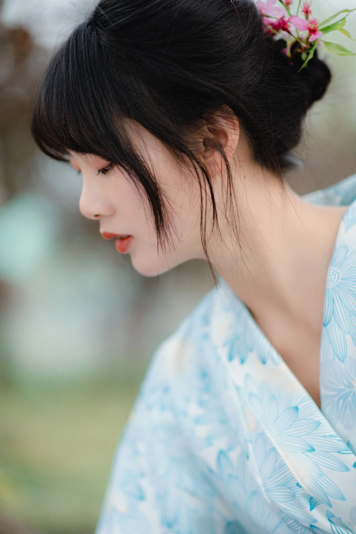 樱花树下