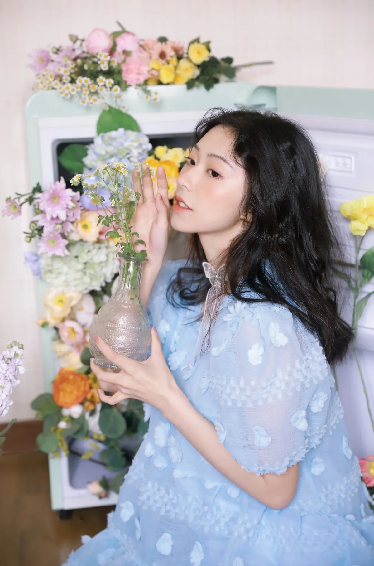 冰箱花