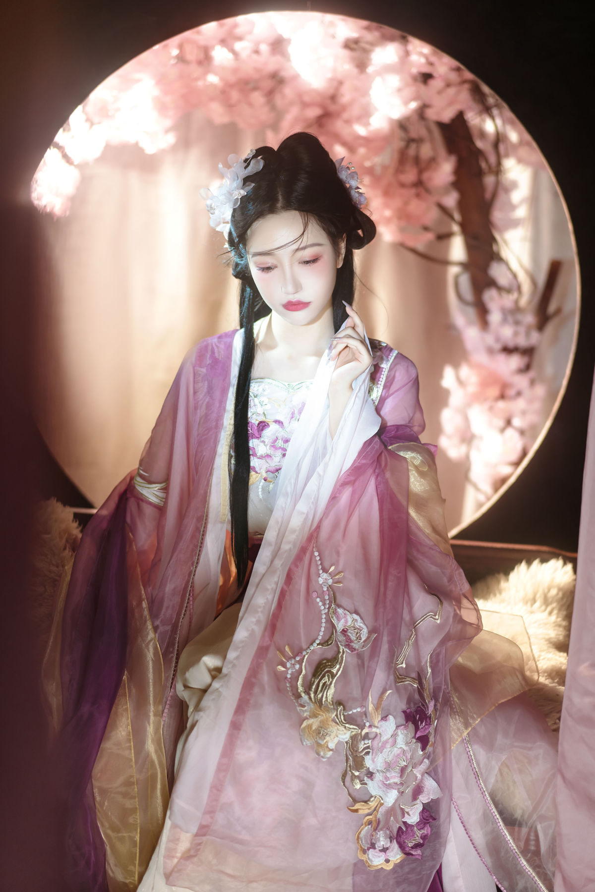 薄露生_小田月嘉《醉花酿》美图作品图片5