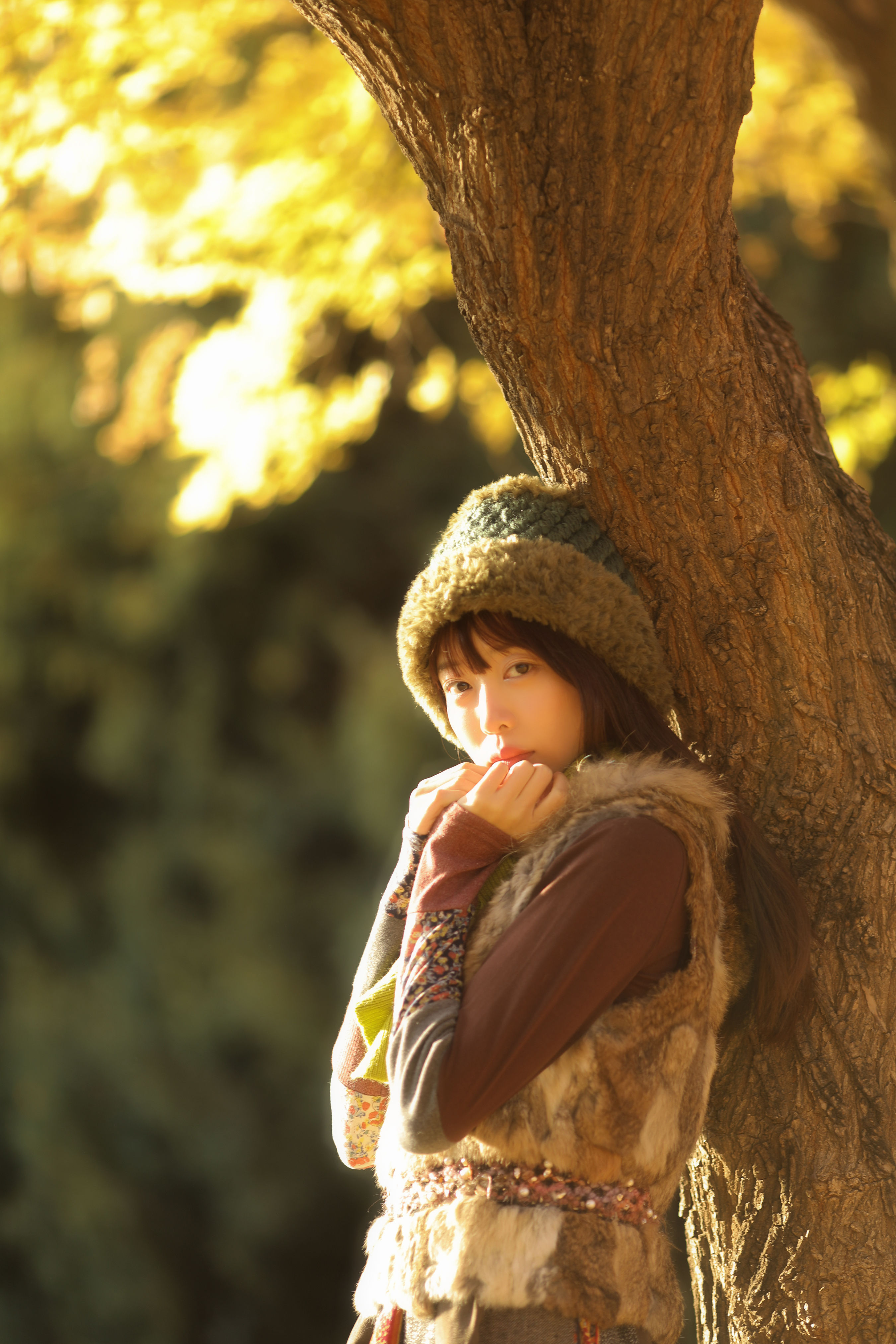 Sa娇少女写真馆_Sweet_t田甜《暮秋新冬里》美图作品图片1
