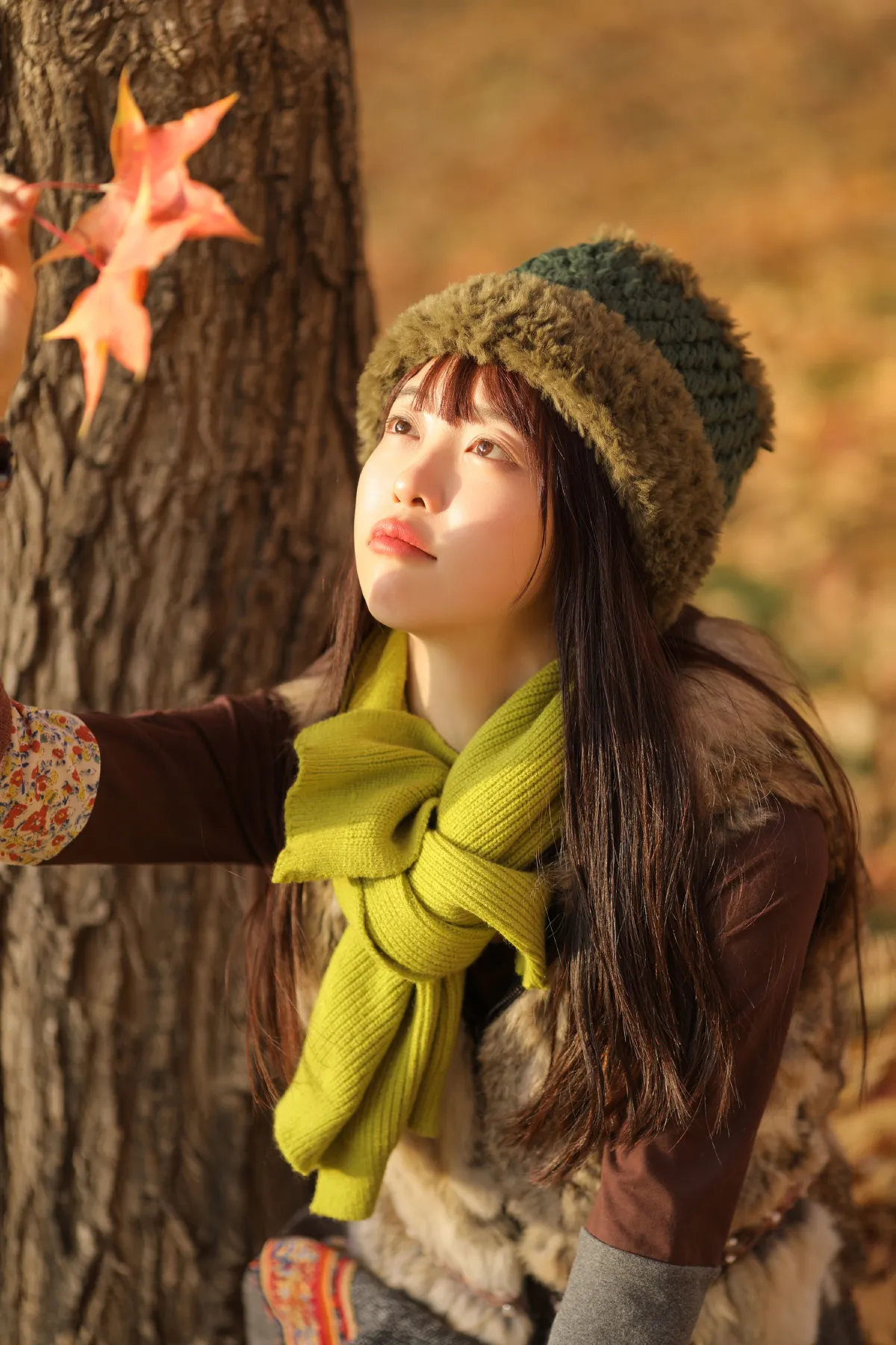 Sa娇少女写真馆_Sweet_t田甜《暮秋新冬里》美图作品图片5