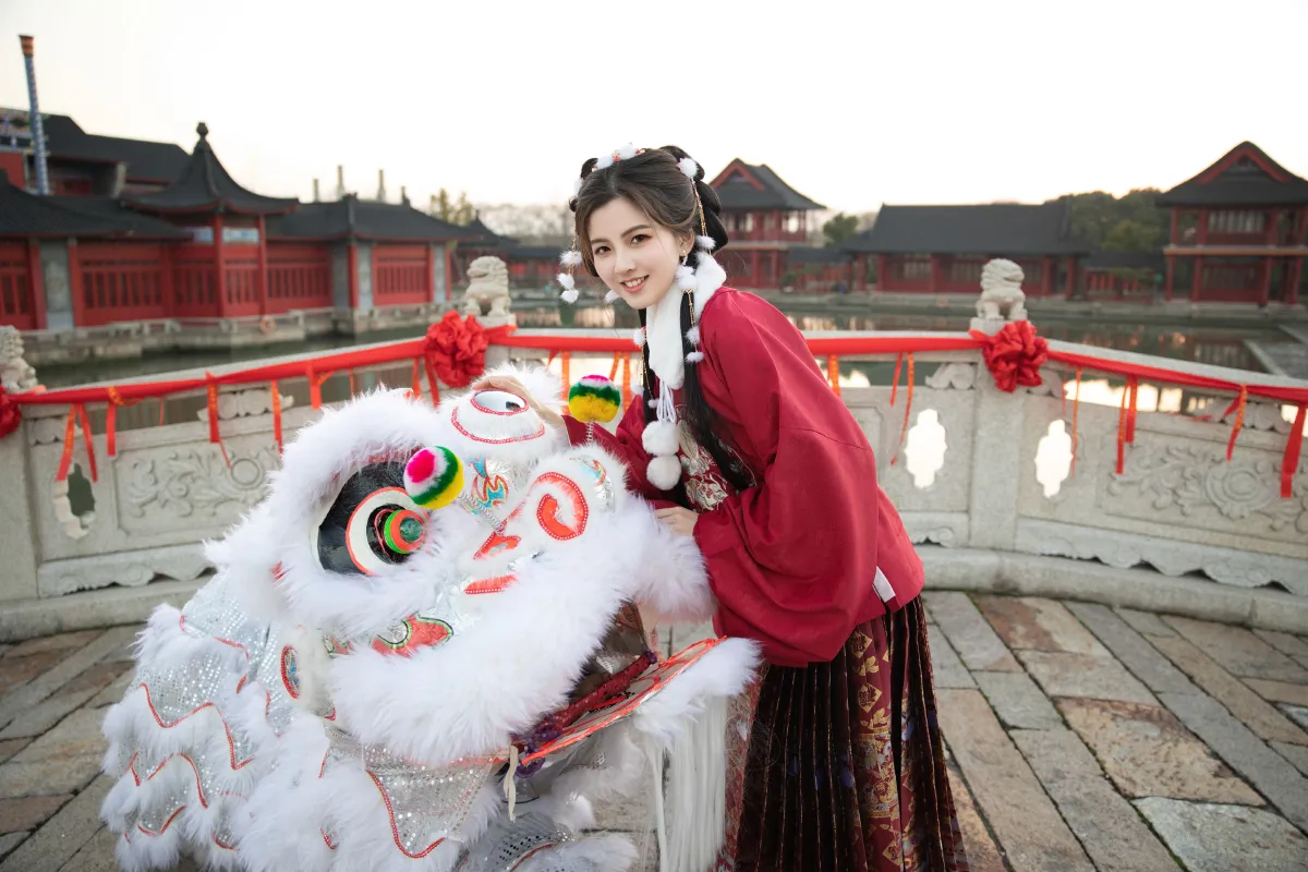 Falconliang_Tifa丁小妮《汉服少女》美图作品图片2