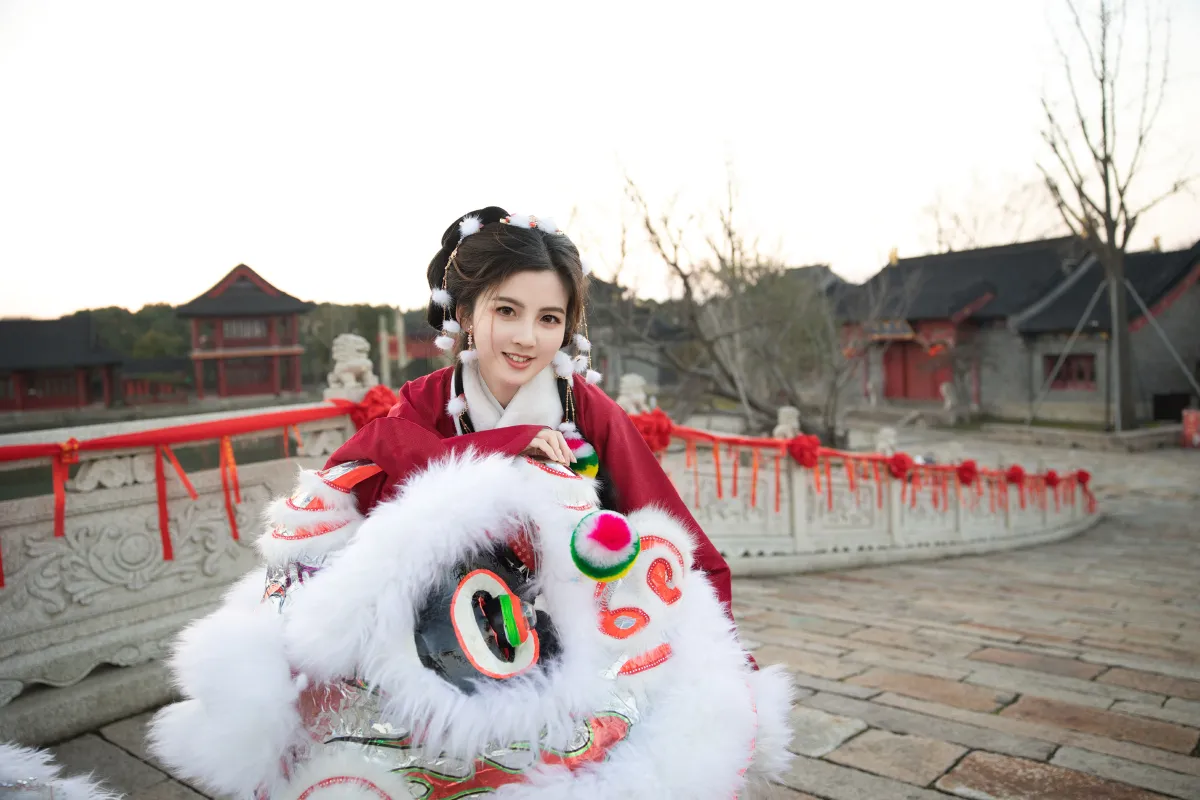 Falconliang_Tifa丁小妮《汉服少女》美图作品图片3