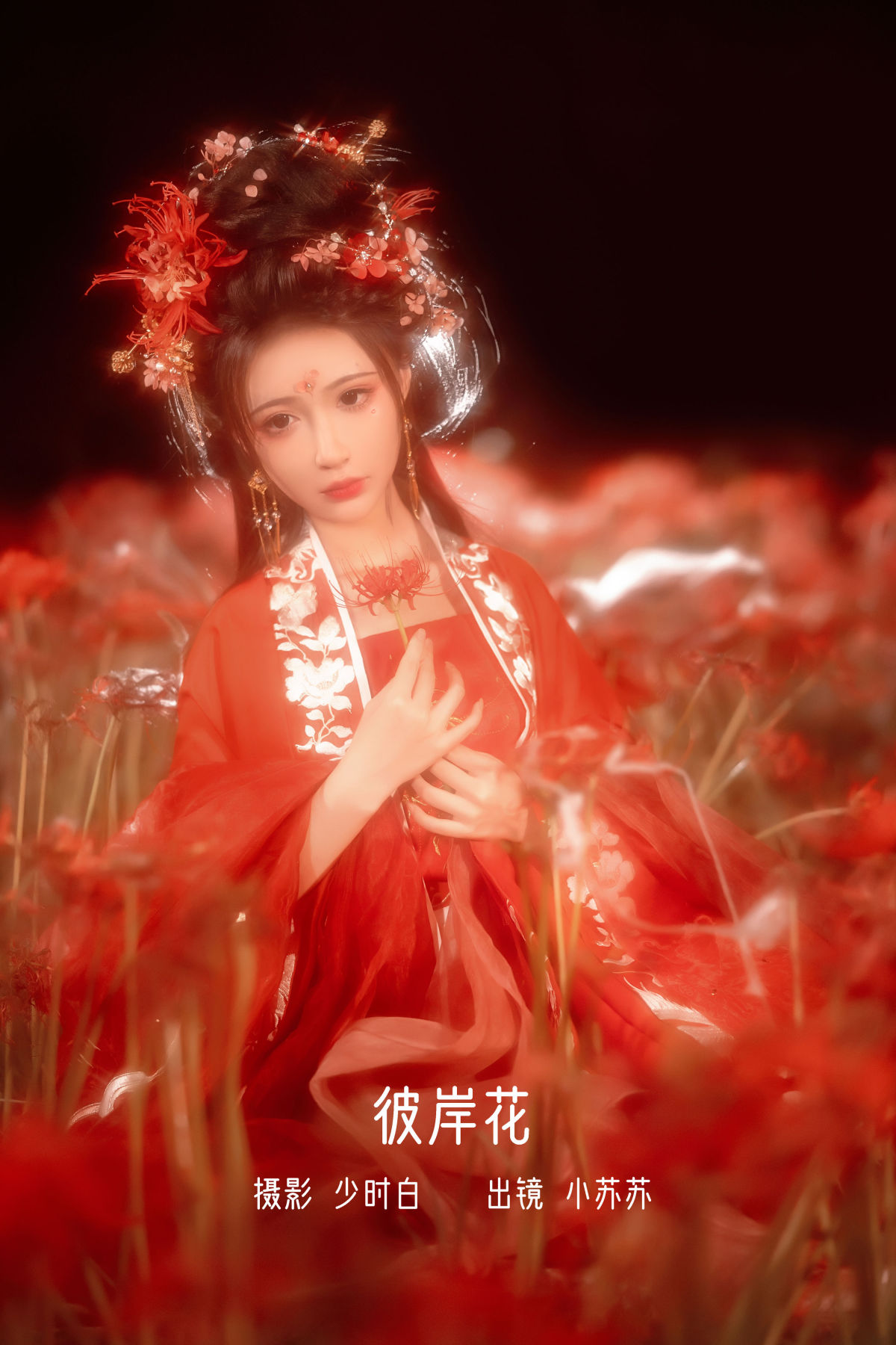 少时白_绮罗生的小苏苏《彼岸花》美图作品图片1